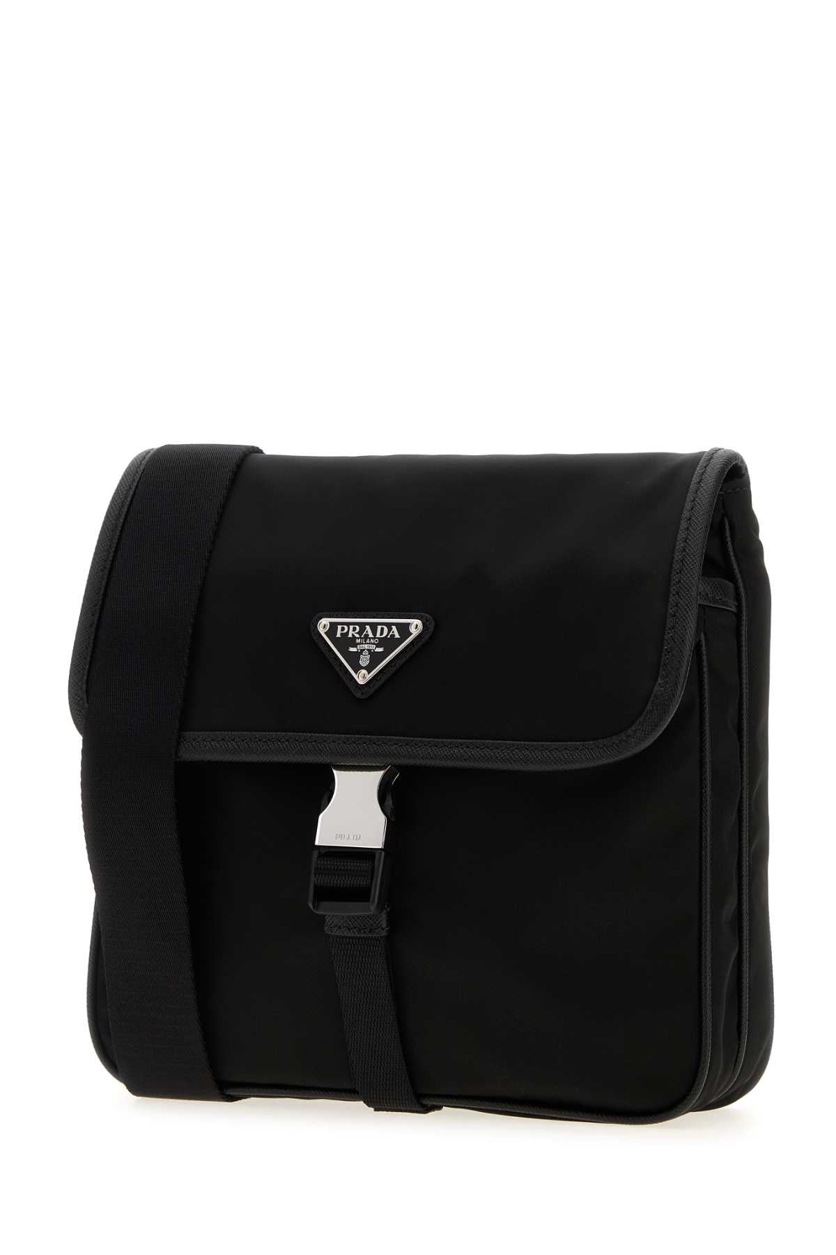 Prada Men Black Re-Nylon Crossbody Bag