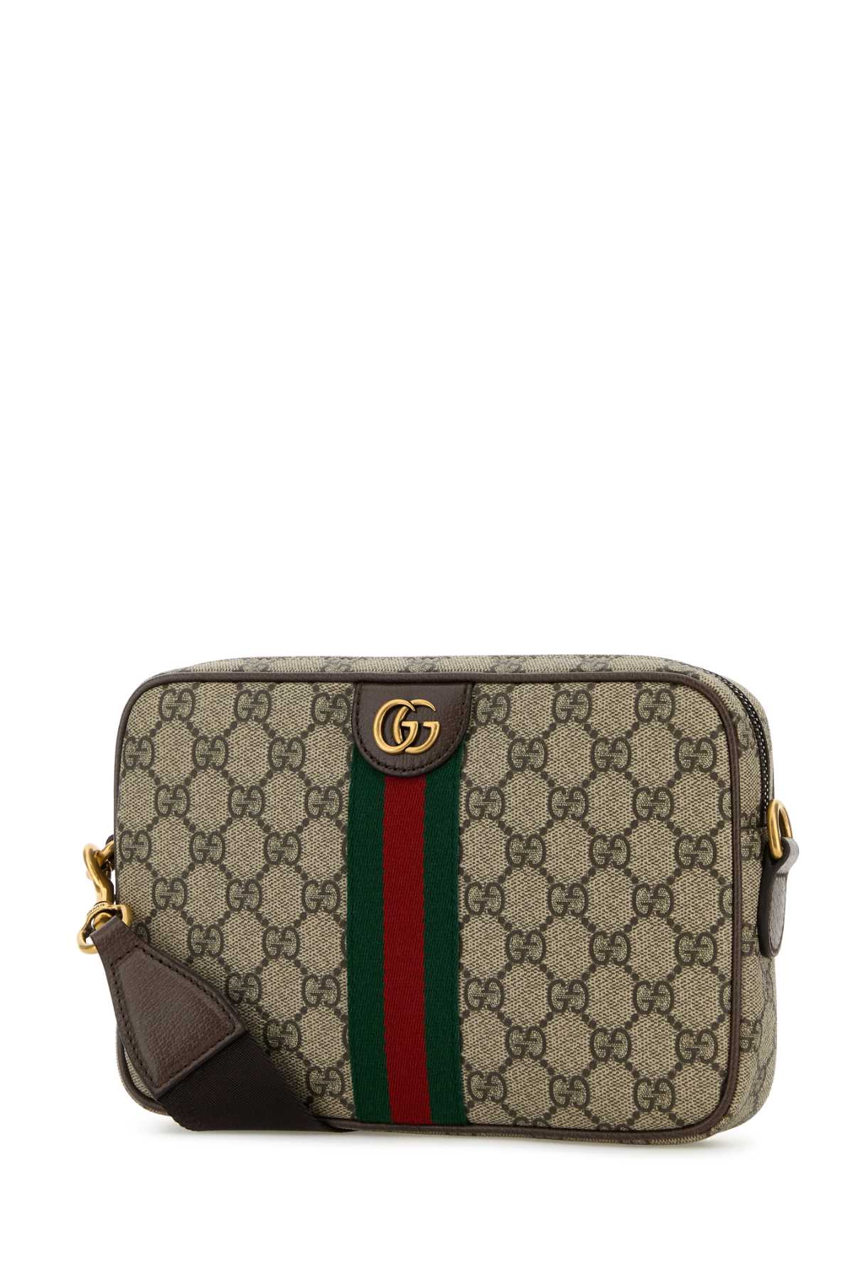 Gucci Men Printed Canvas Small Ophidia Clutch