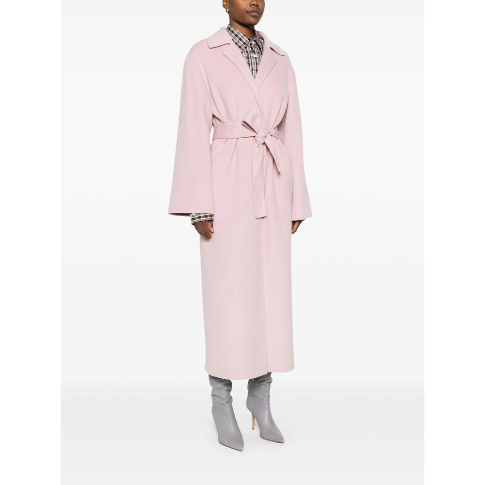 Alberta Ferretti Pink Coats - Single Breasted Coats Women