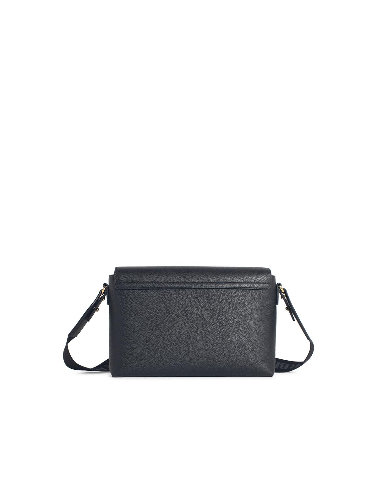 Burberry Medium 'Note' Black Leather Bag Women