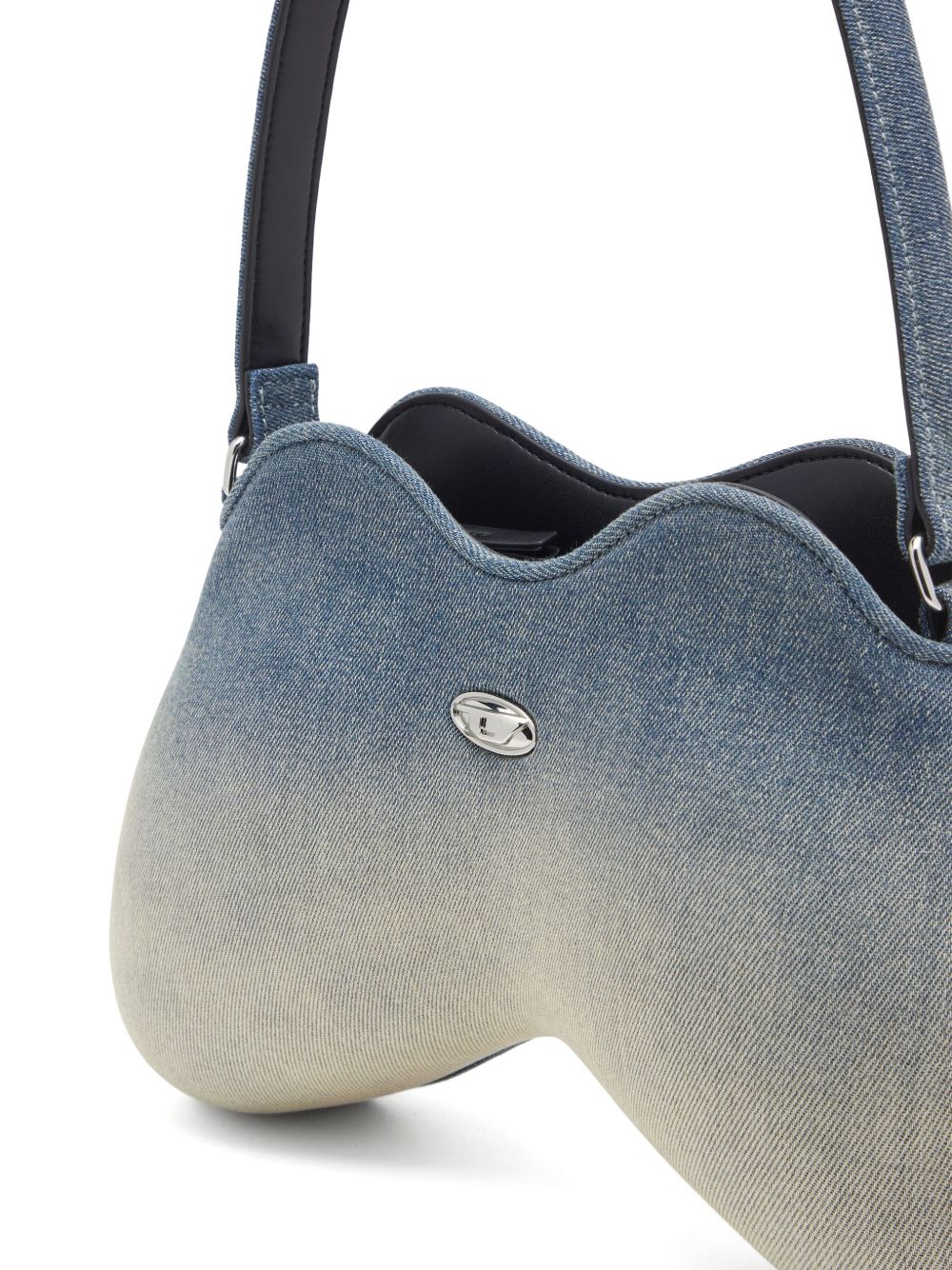 Diesel Women Double-D Denim Shoulder Bag