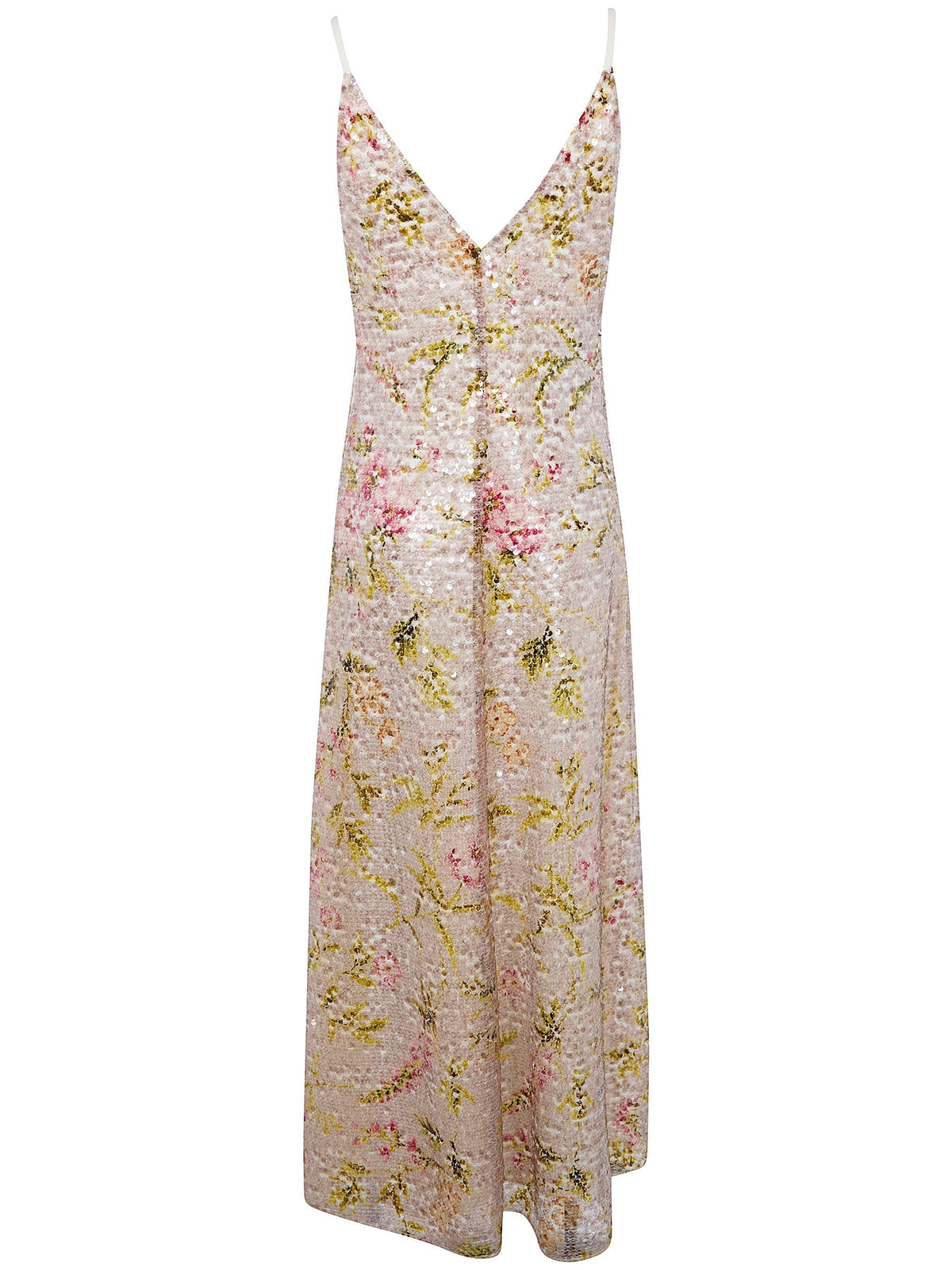 Alberta Ferretti Women Printed Sequins Long Dress