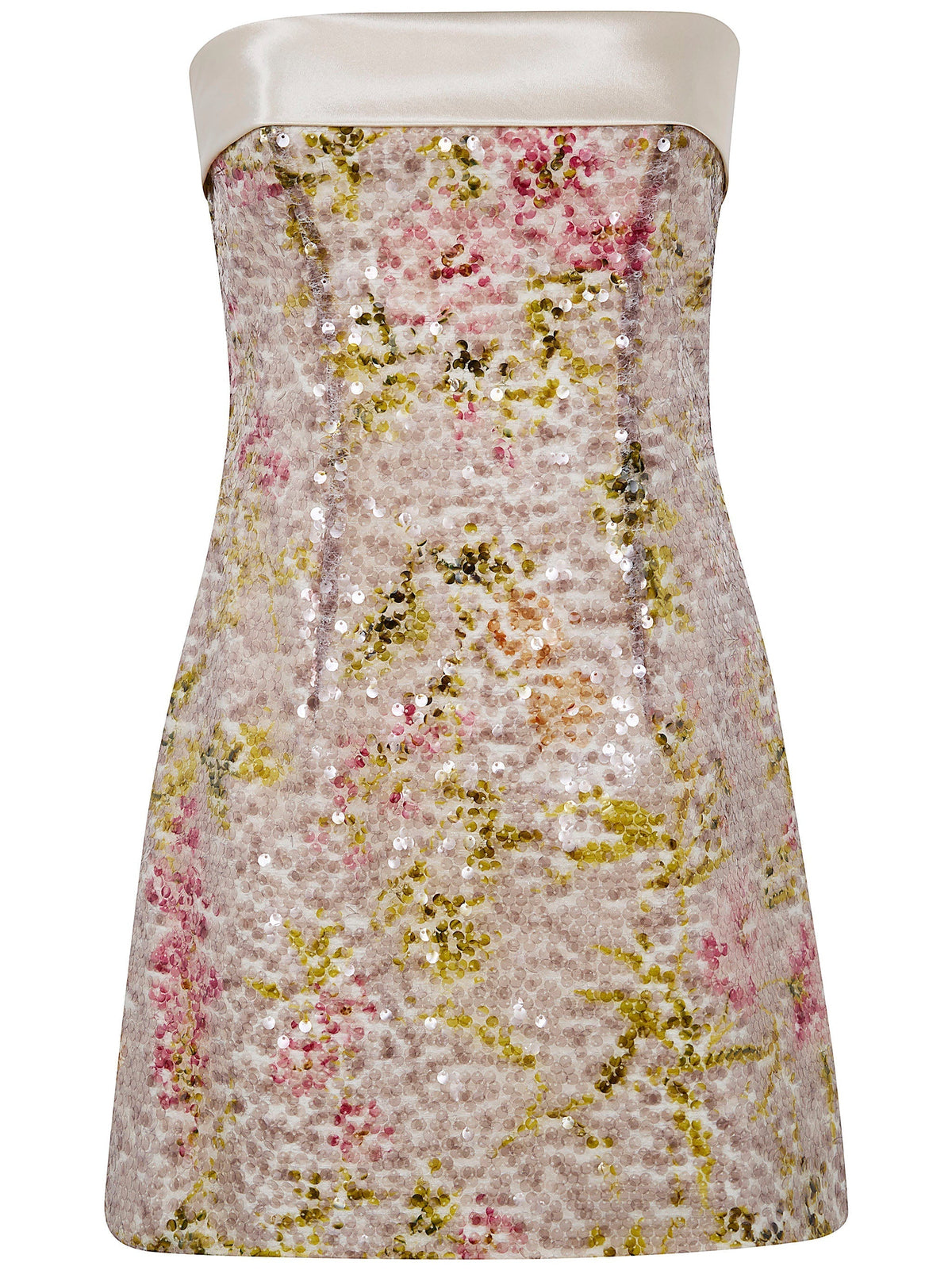 Alberta Ferretti Women Printed Sequins Mini Dress