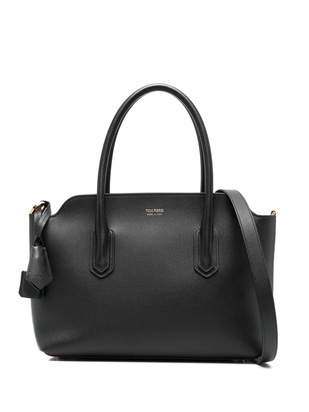 Tom Ford Women Natural Grain Leather Medium Top Handle