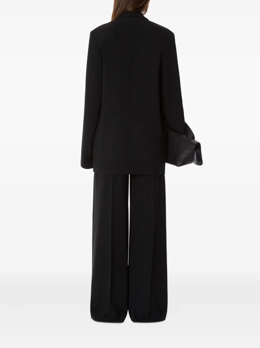 Alberta Ferretti Women Cady Stretch Wide Leg Trousers