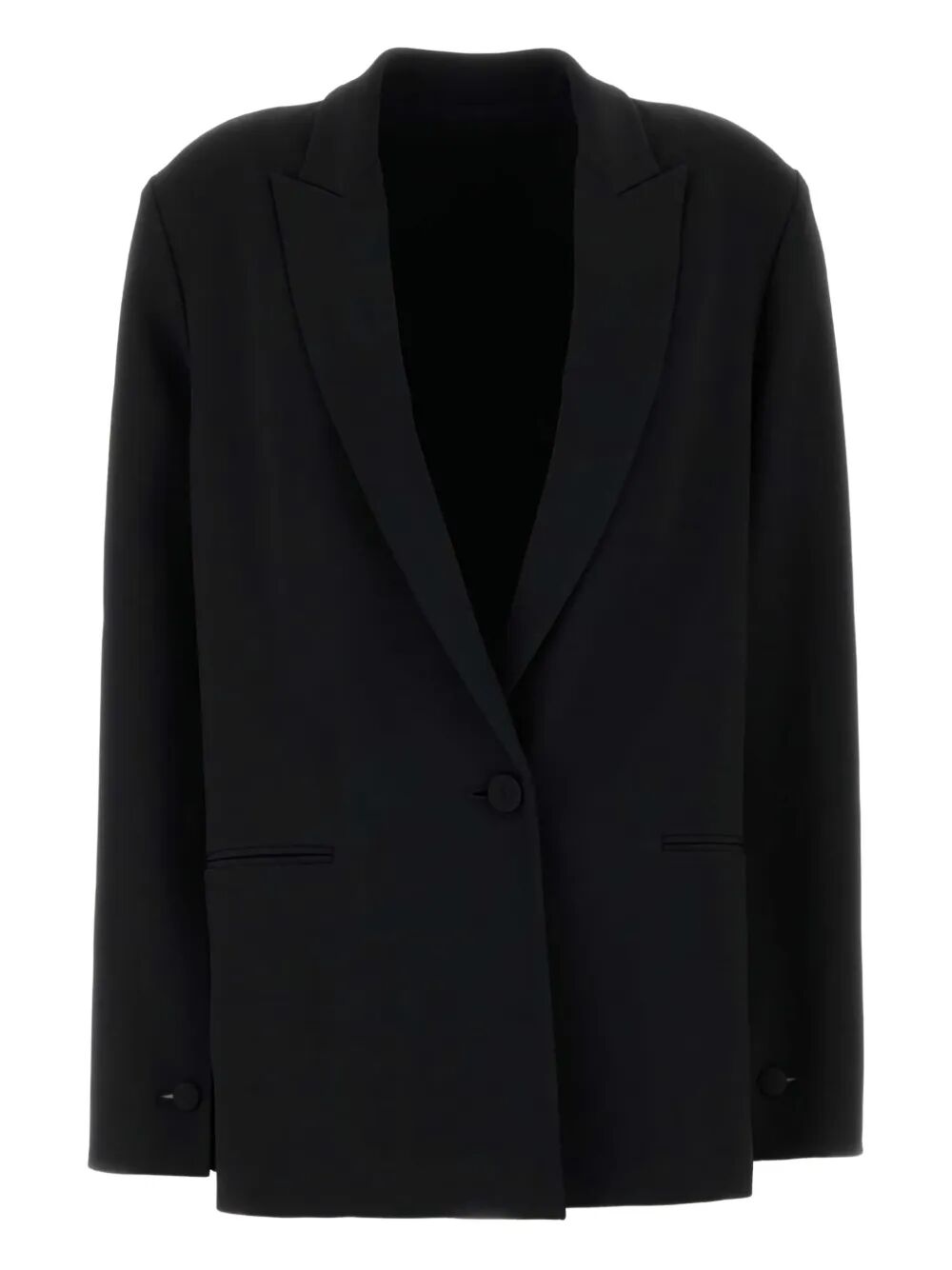 Alberta Ferretti Women Cady Stretch Oversized Jacket