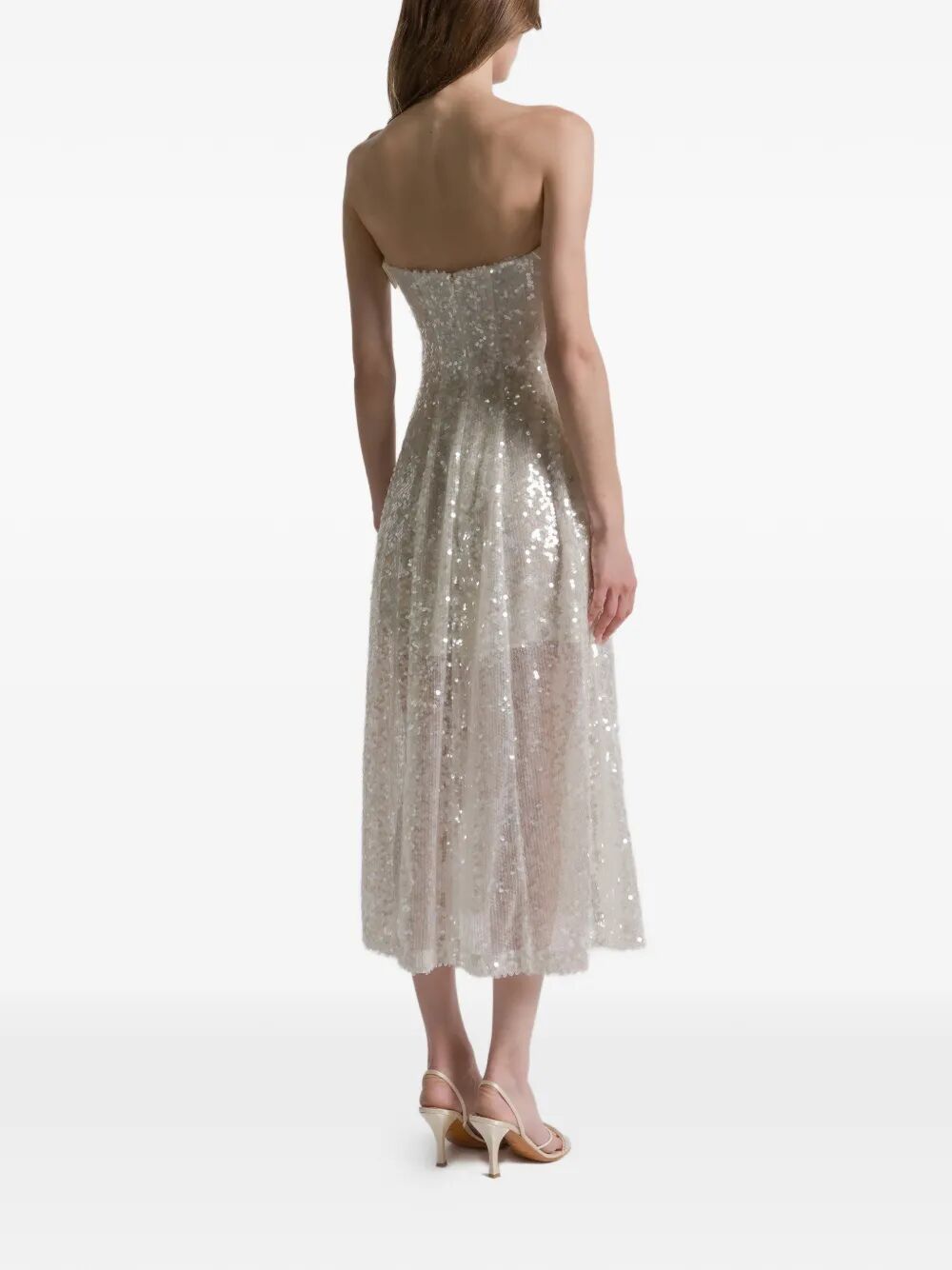 Alberta Ferretti Women Midi Sequins Dress