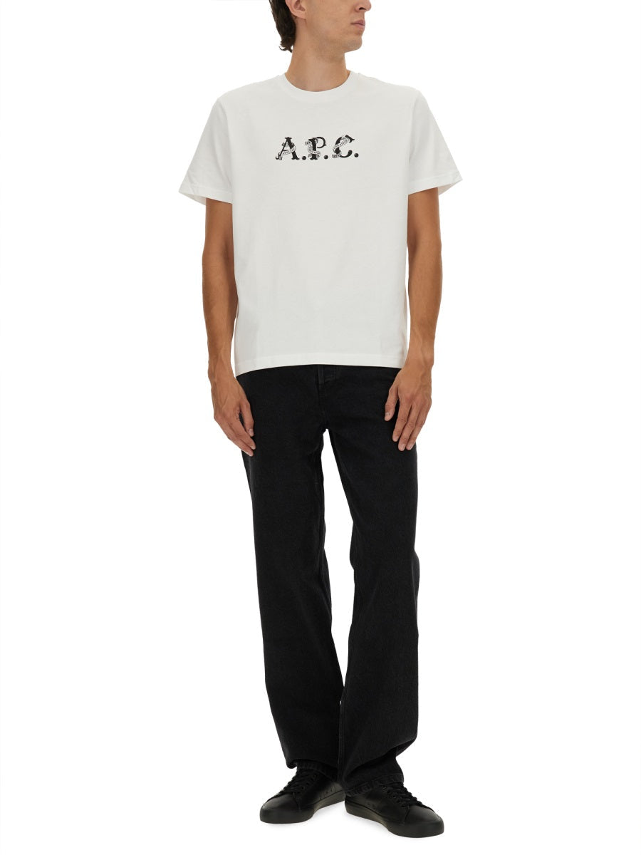 A.P.C. Men T-Shirt "Hugo"