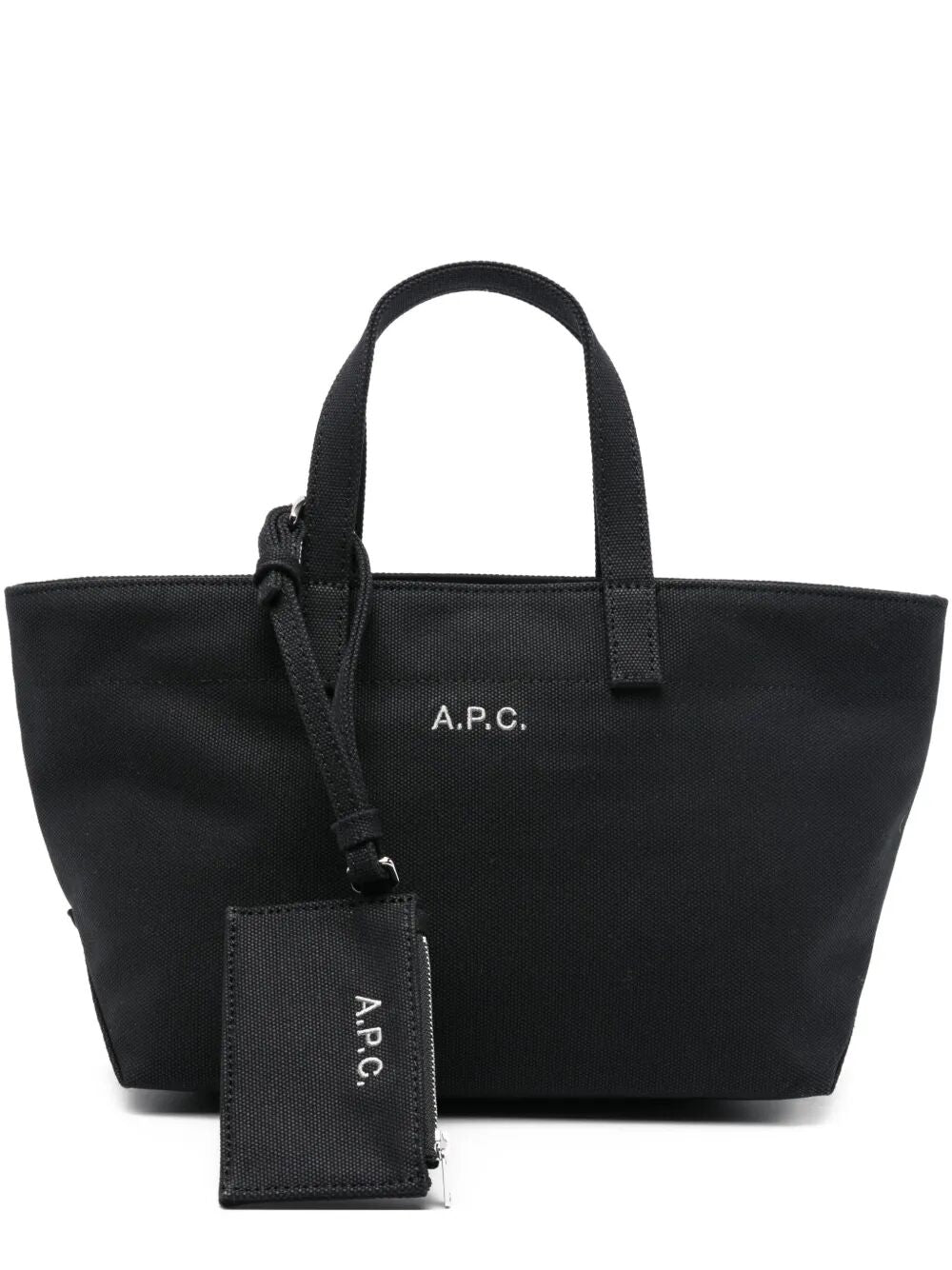 A.P.C. Women "Le Drummer Toile" Small Tote Bag