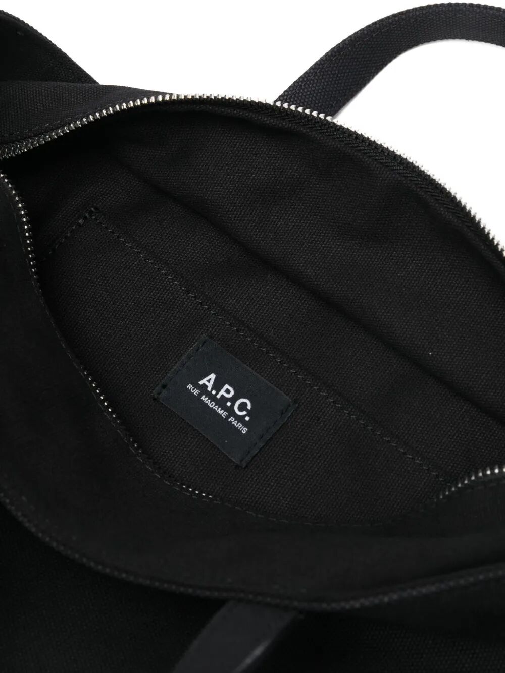 A.P.C. Women "Le Drummer Toile" Small Tote Bag