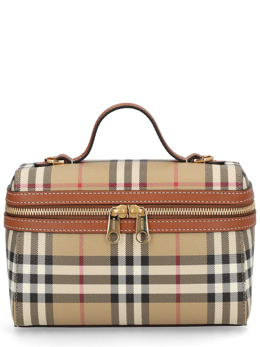 Burberry Women "Vanity Check" Bag