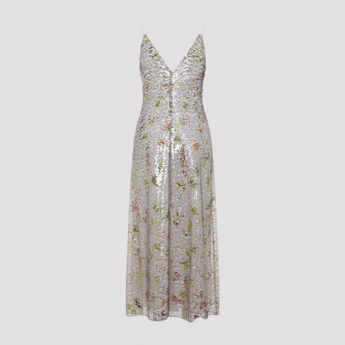 Alberta Ferretti Paillettes Long Dress Women