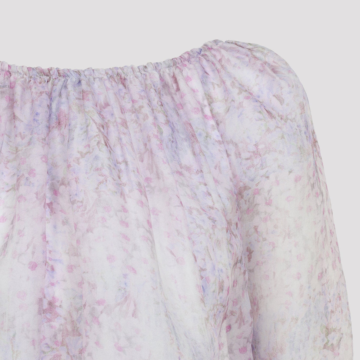 Alberta Ferretti Printed Organza Blouse Women