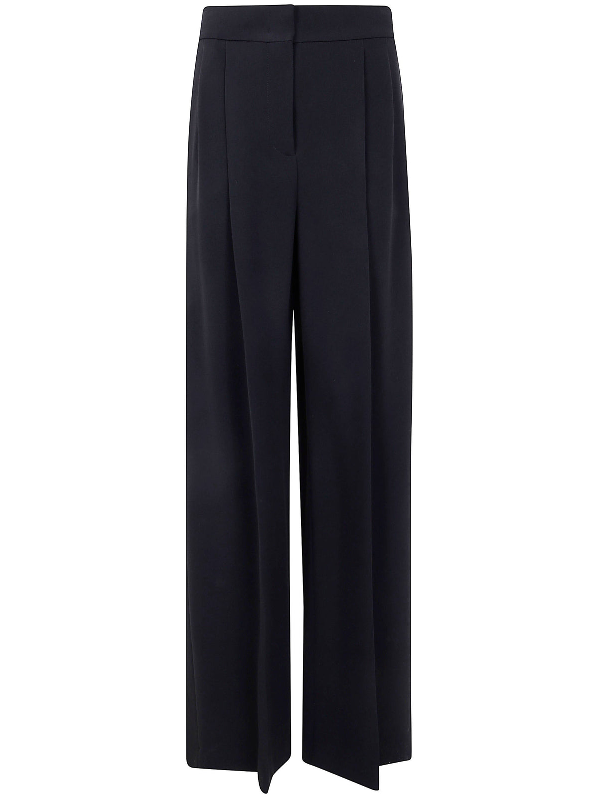 Alberta Ferretti Women Cady Stretch Wide Leg Trousers