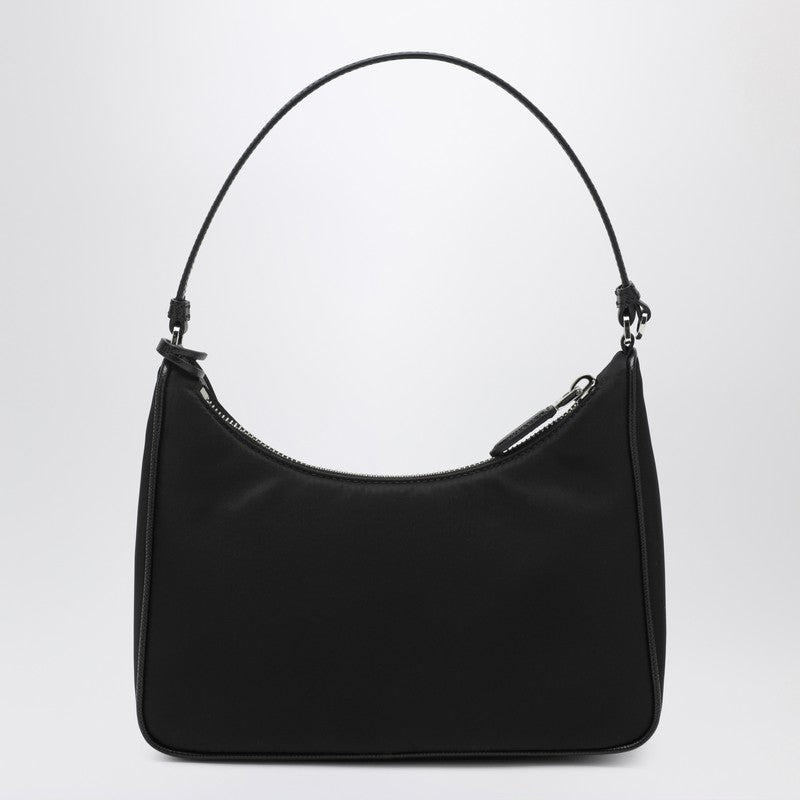 Prada Re-Edition 2005 Mini Bag In Black Re-Nylon And Saffiano Leather Women