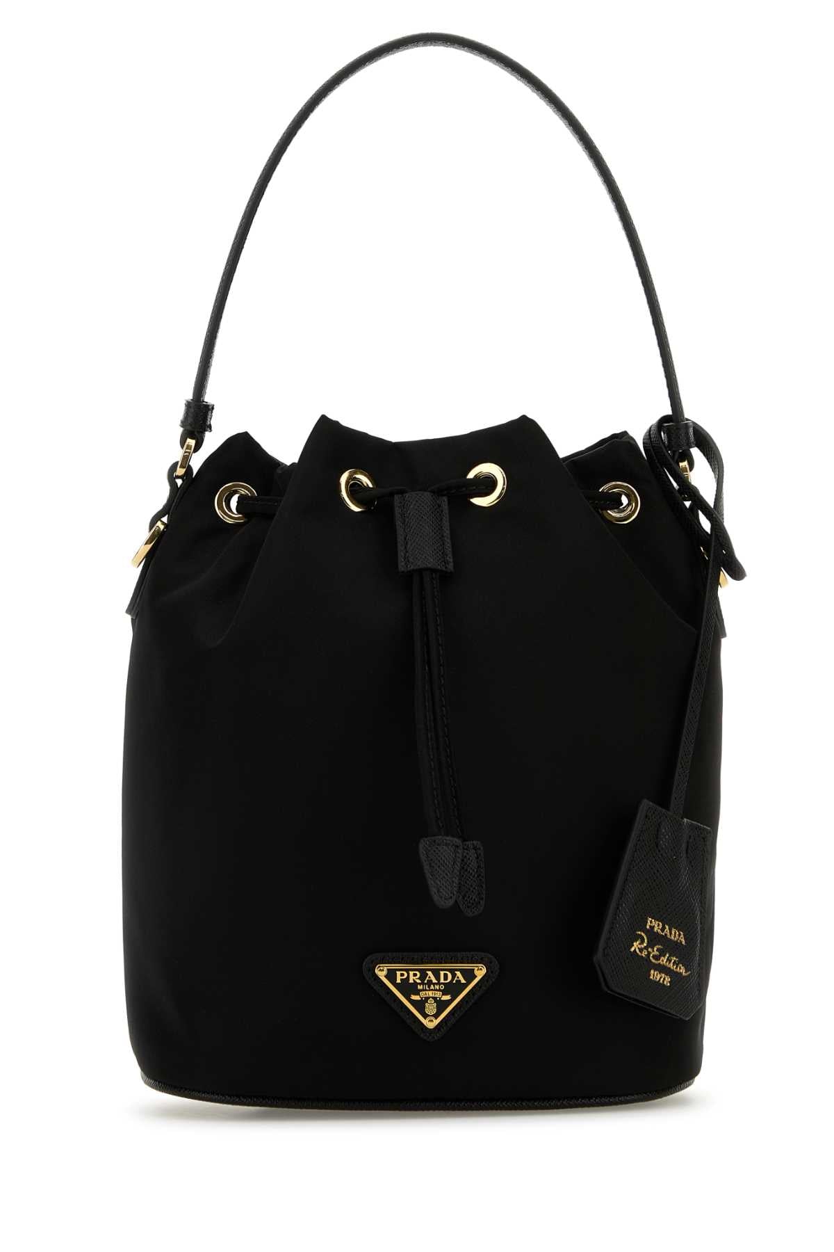 Prada Women Black Re-Nylon Re-Edition 1978 Bucket Bag