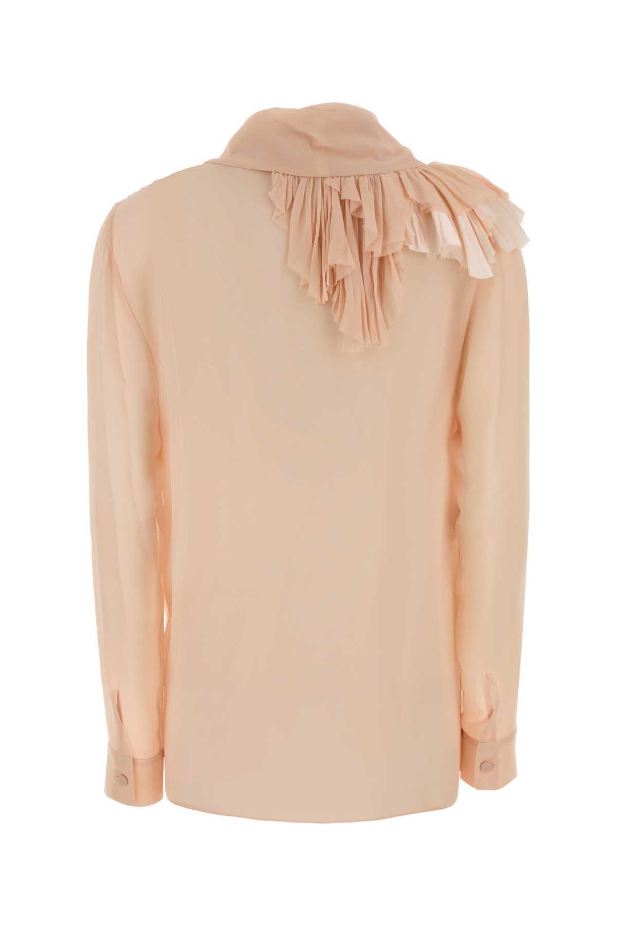 Alberta Ferretti Women Light Pink Silk Shirt