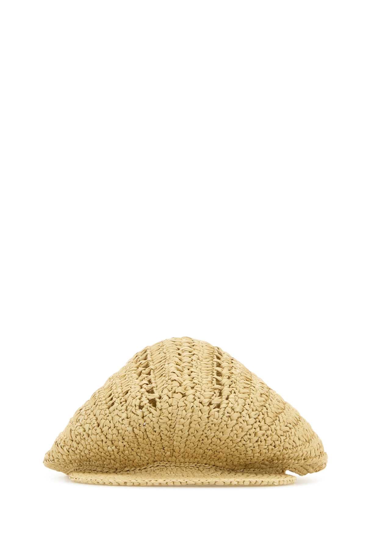 Prada Women Raffia Baker Boy Hat