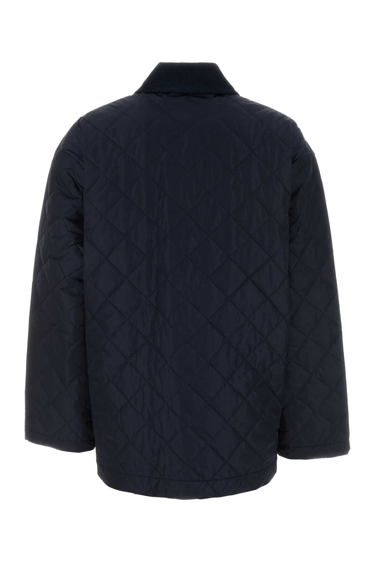 Prada Women Navy Blue Re-Nylon Jacket