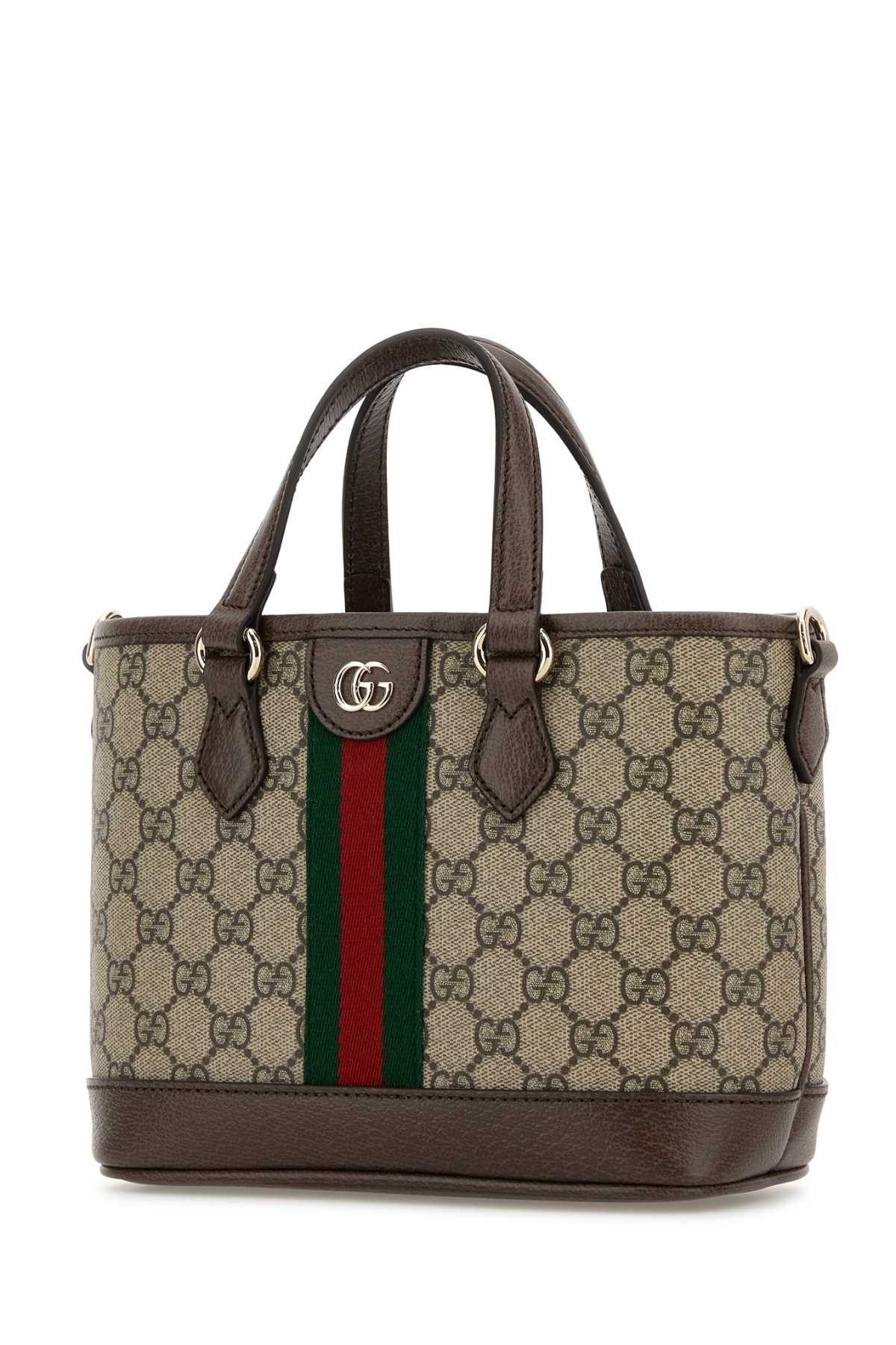 Gucci Women Printed Canvas Small Ophidia Handbag