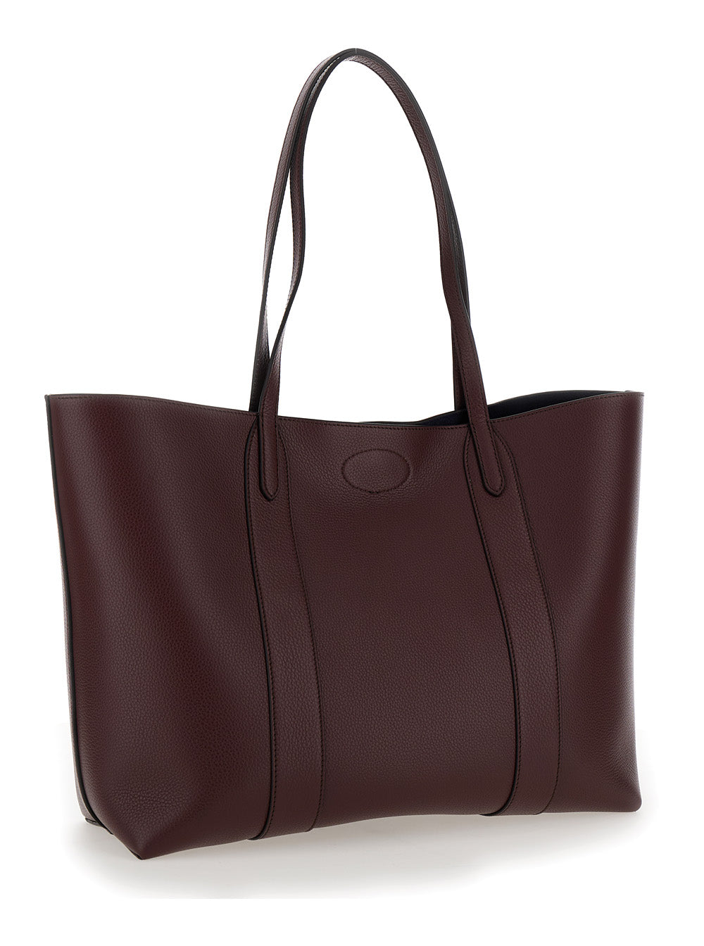 Mulberry Women 'Bayswater Small' Bordeaux Tote Bag With Postman's Lock Closure In Leather Woman