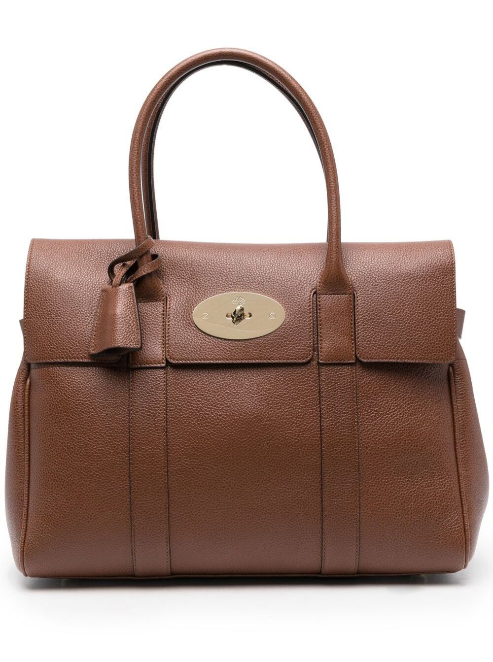 Mulberry Women Bayswater Brown Leather Handbag Mulberry Woman