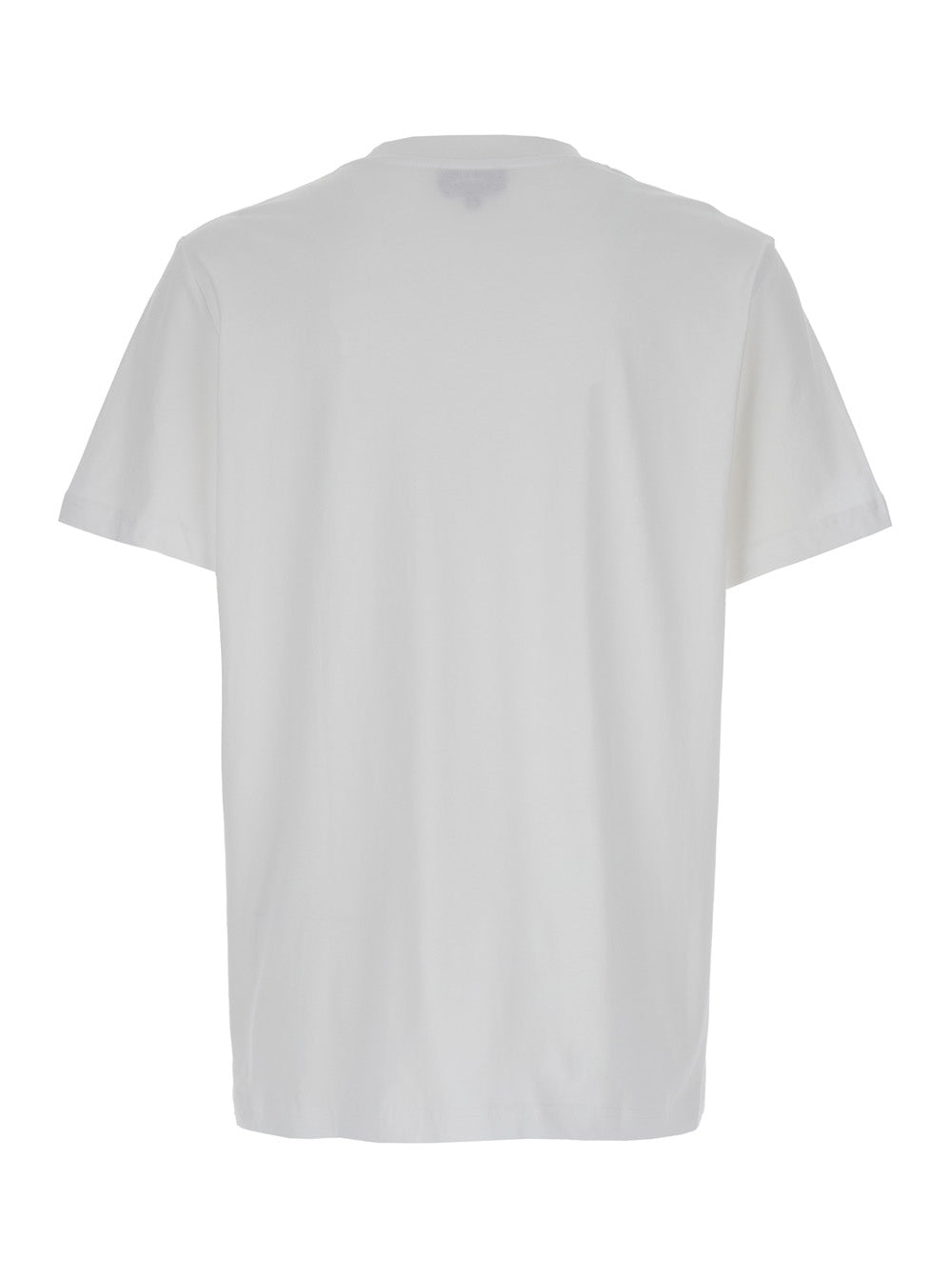 A.P.C. Women White Oversized T-Shirt With Apc Print In Cotton Woman