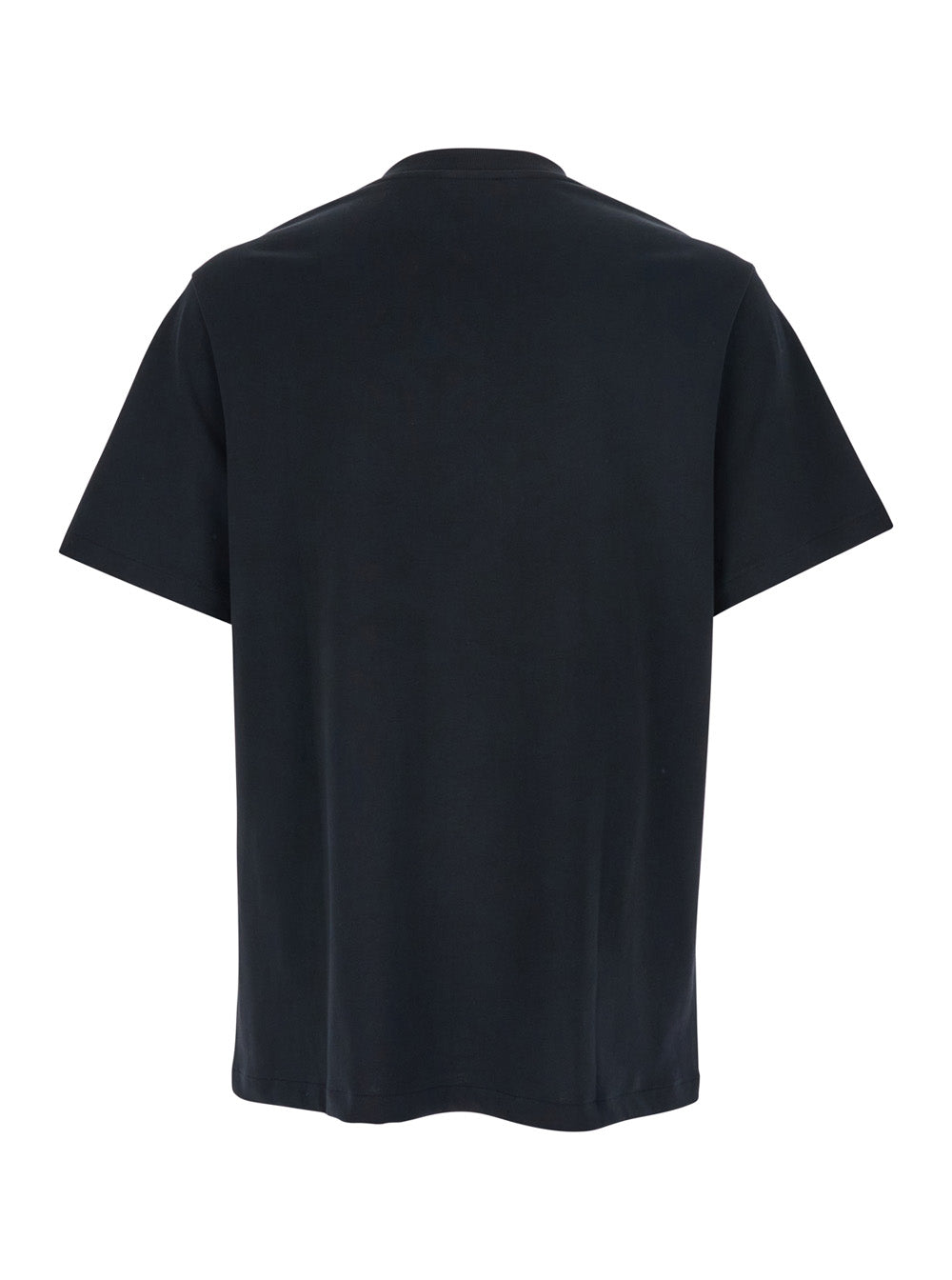 A.P.C. Women Black Crewneck T-Shirt With Logo Embroidered On The Front In Cotton Woman