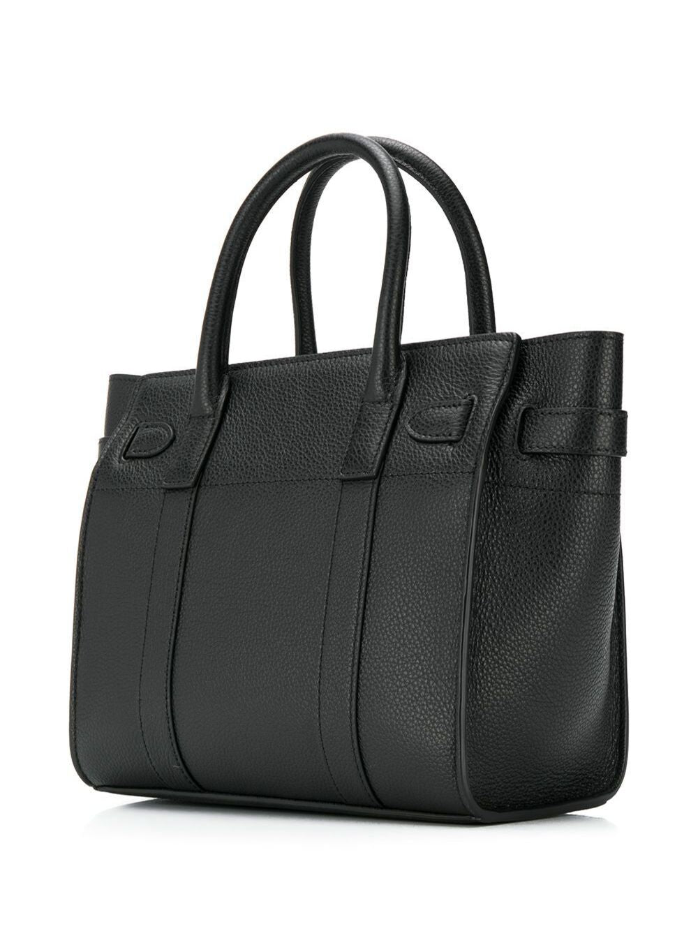 Mulberry Women Batswater Small Black Leather Handbag Mulberry Woman