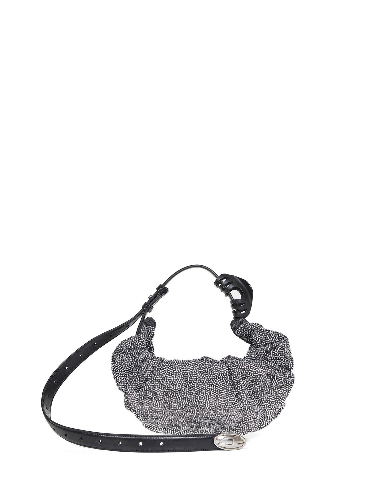 Diesel Women Black Grab-D Hobo S Shoulder Bag