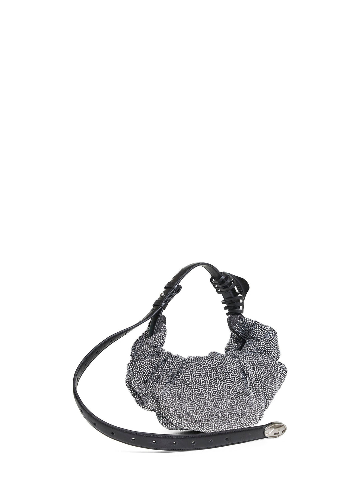 Diesel Women Black Grab-D Hobo S Shoulder Bag
