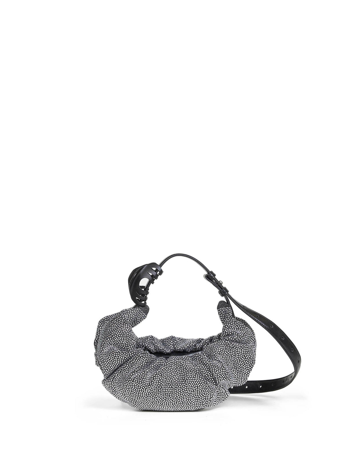 Diesel Women Black Grab-D Hobo S Shoulder Bag