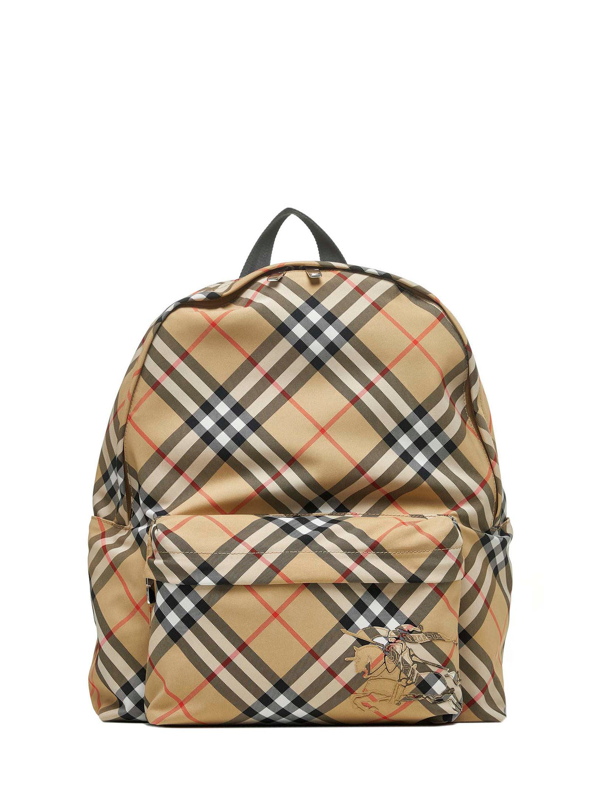 Burberry Men Burberry Check Backpack