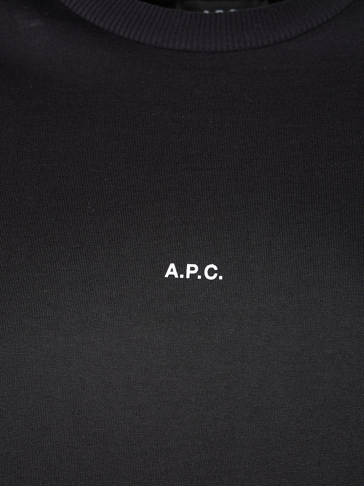A.P.C. Women "Boxy Micro Logo Gots" T-Shirt