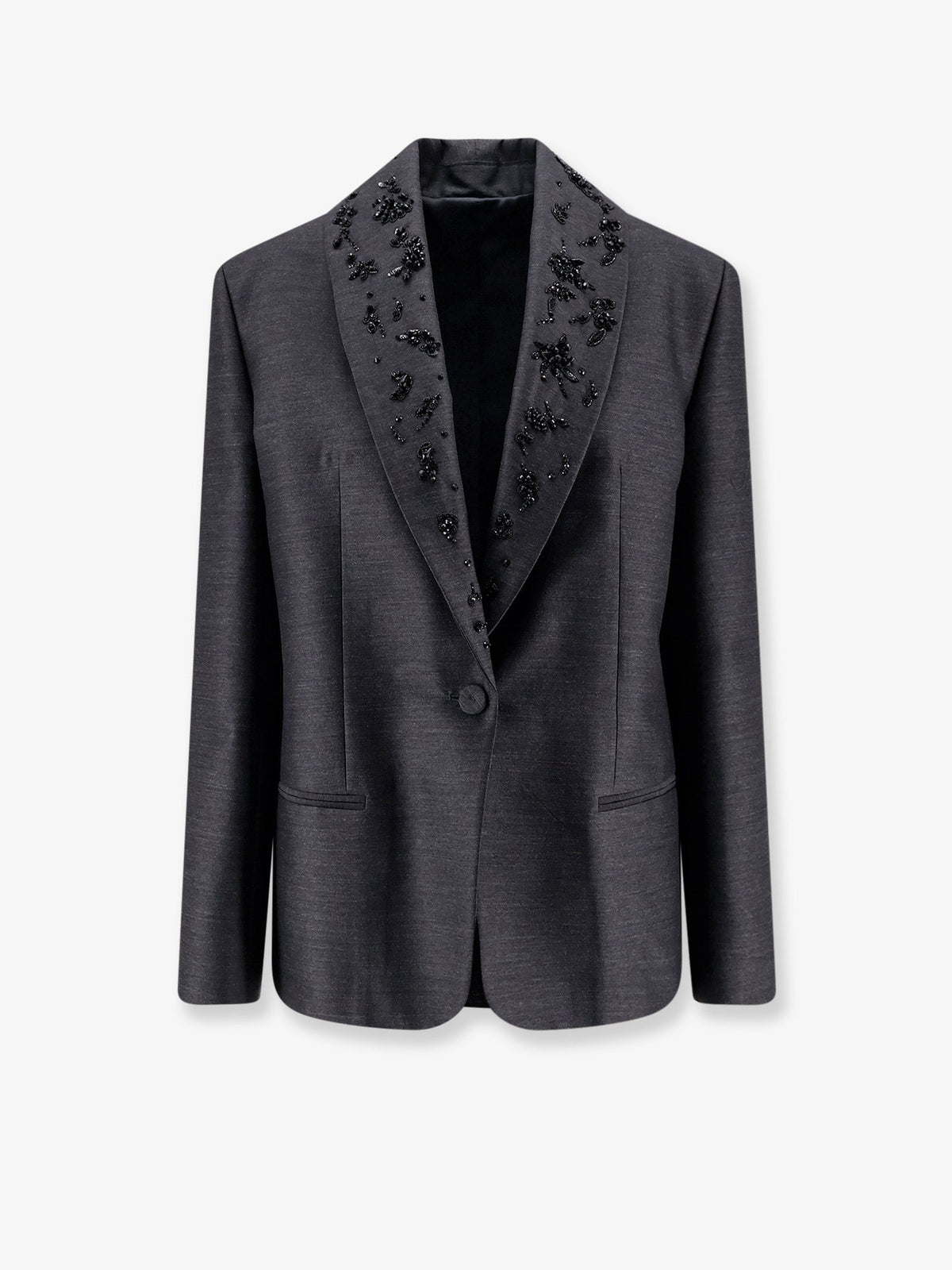 Alberta Ferretti Women Virgin Wool And Silk Blazer