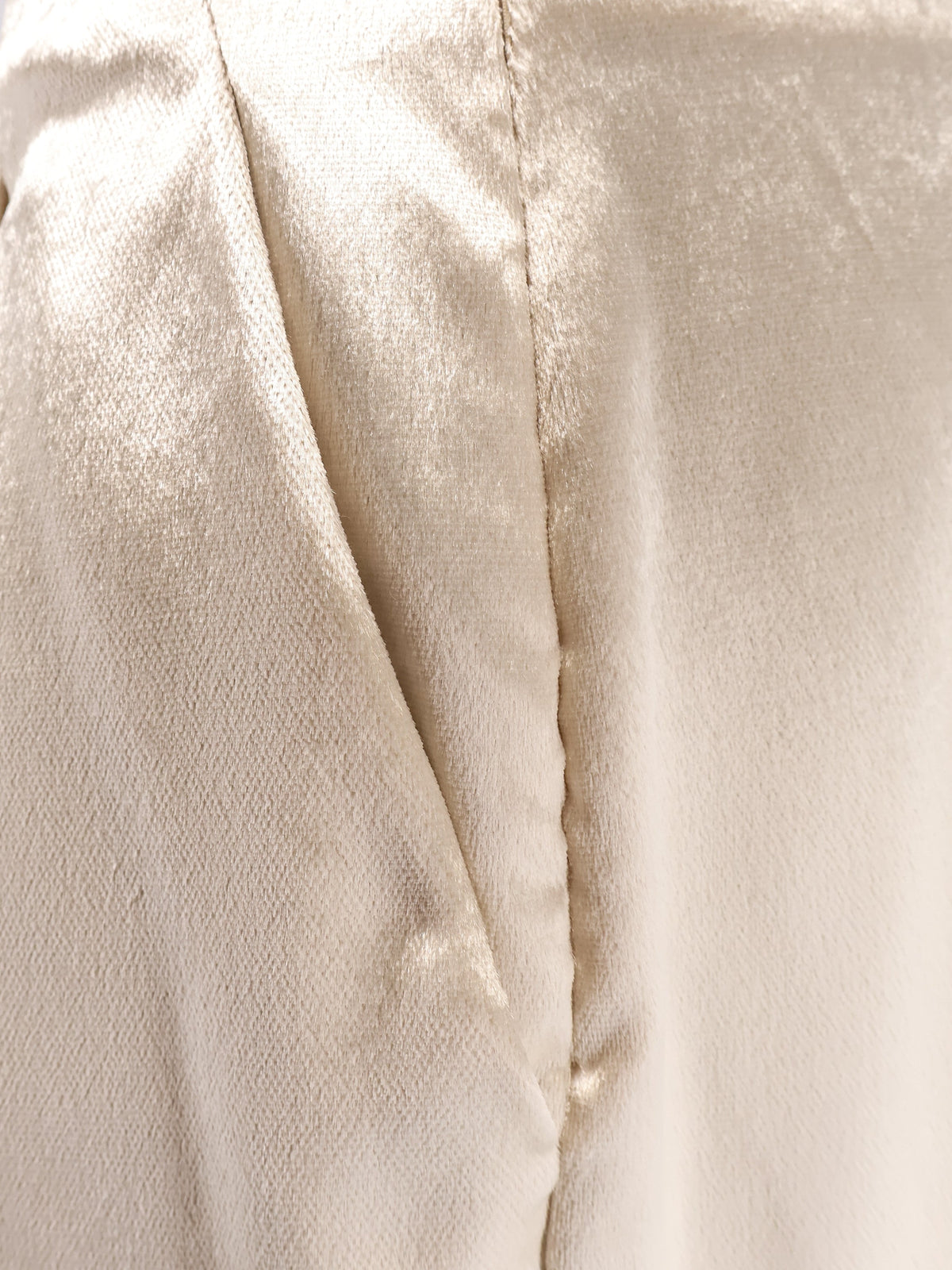 Alberta Ferretti Women Velvet Trousers