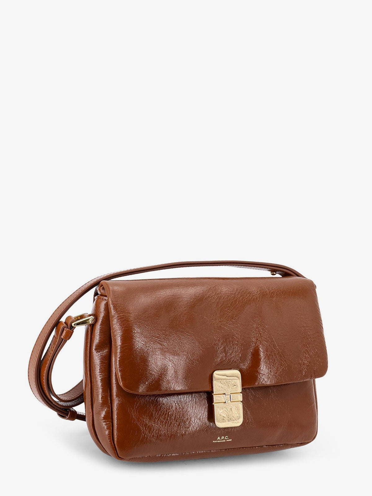 A.P.C. Women Grace Leather Shoulder Bag