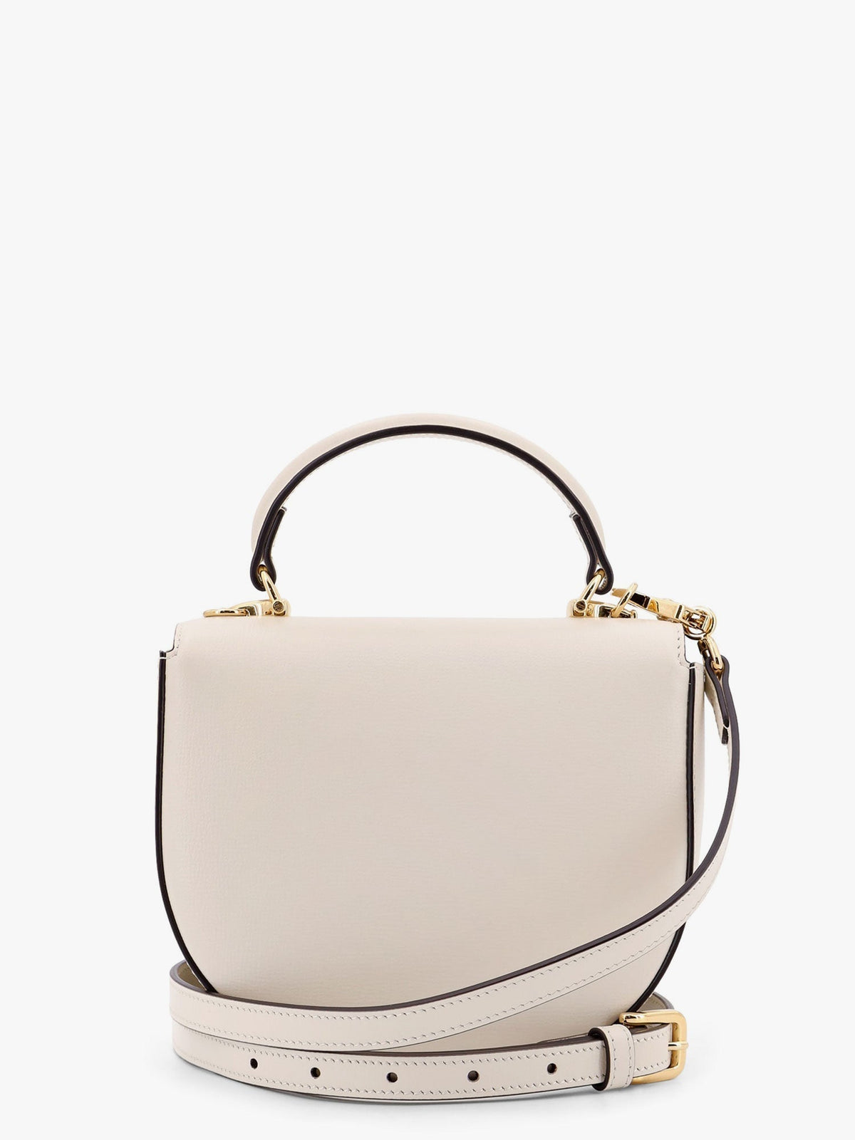 Gucci Women Leather Handbag With Horsebit Detail On The Front