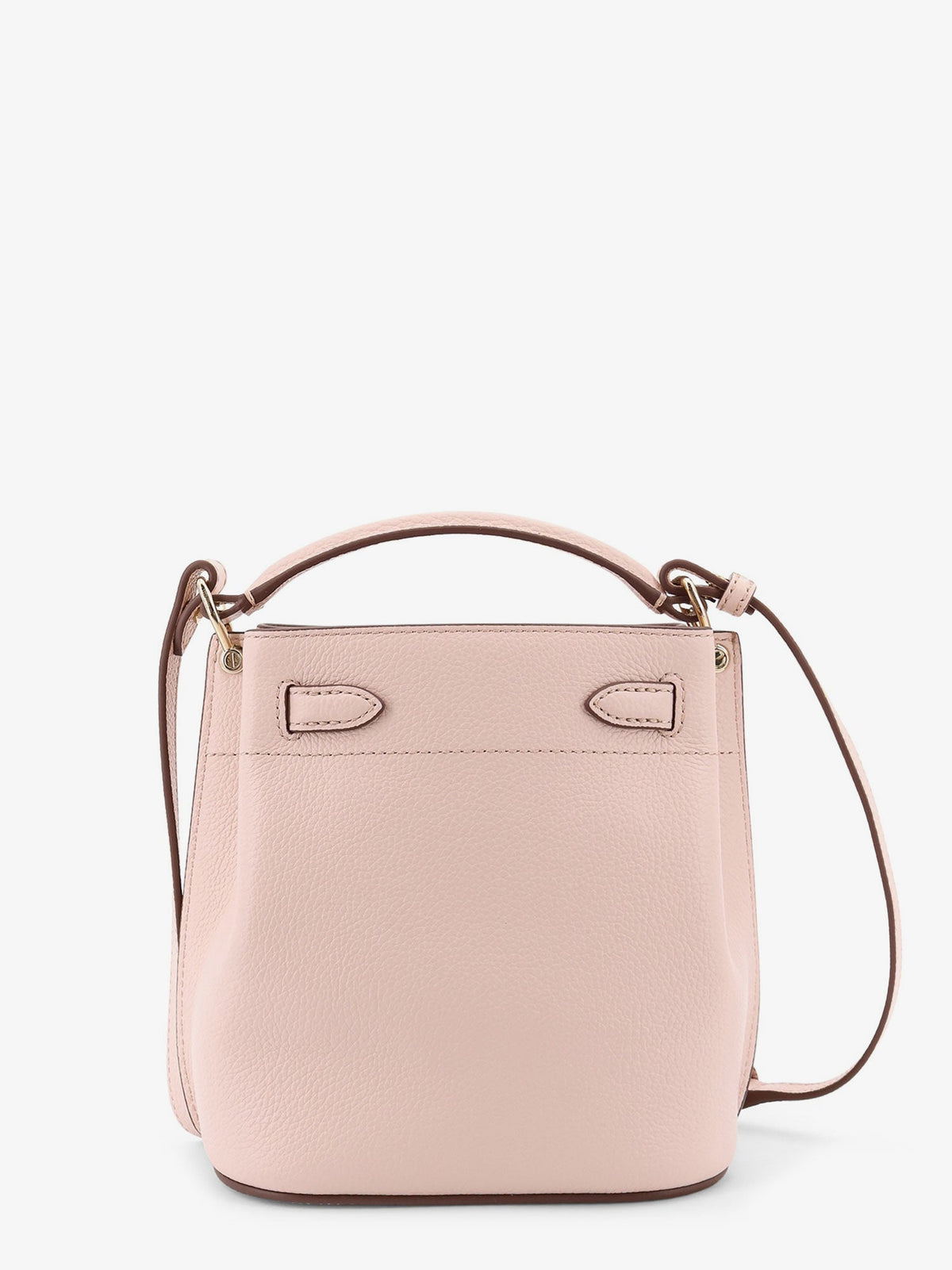 Mulberry Women Leather Bucket Bag With Logo