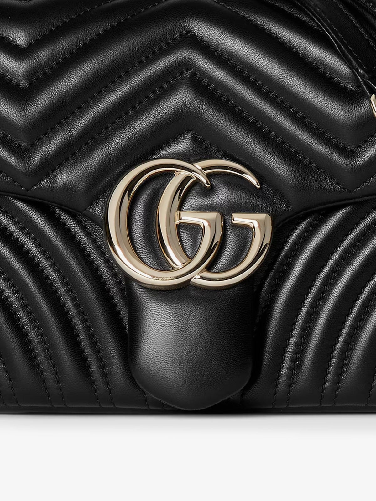 Gucci Women Gg Marmont Leather Crossbody Bag