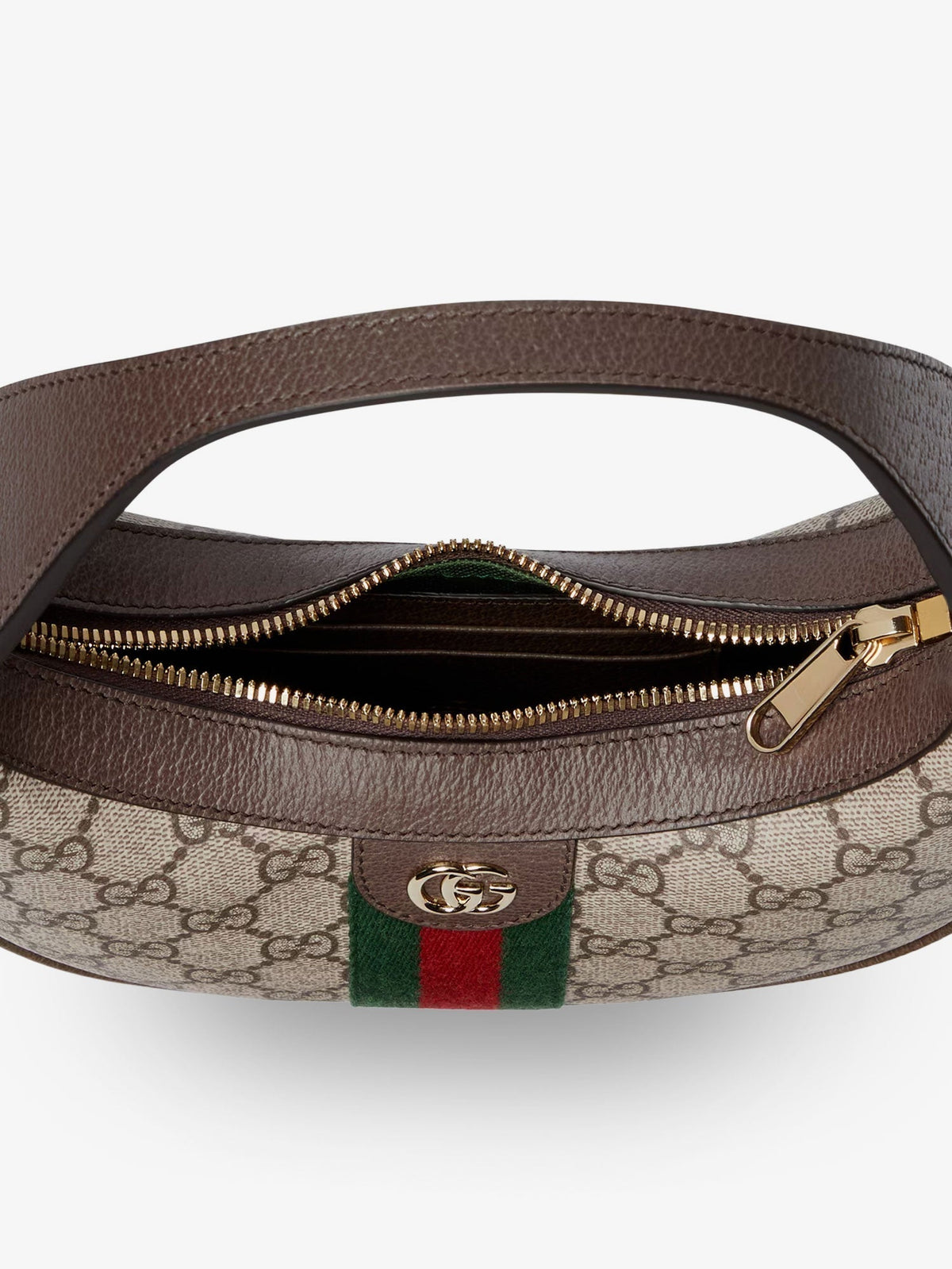 Gucci Women Ophidia Gg Fabric And Leather Shoulder Bag