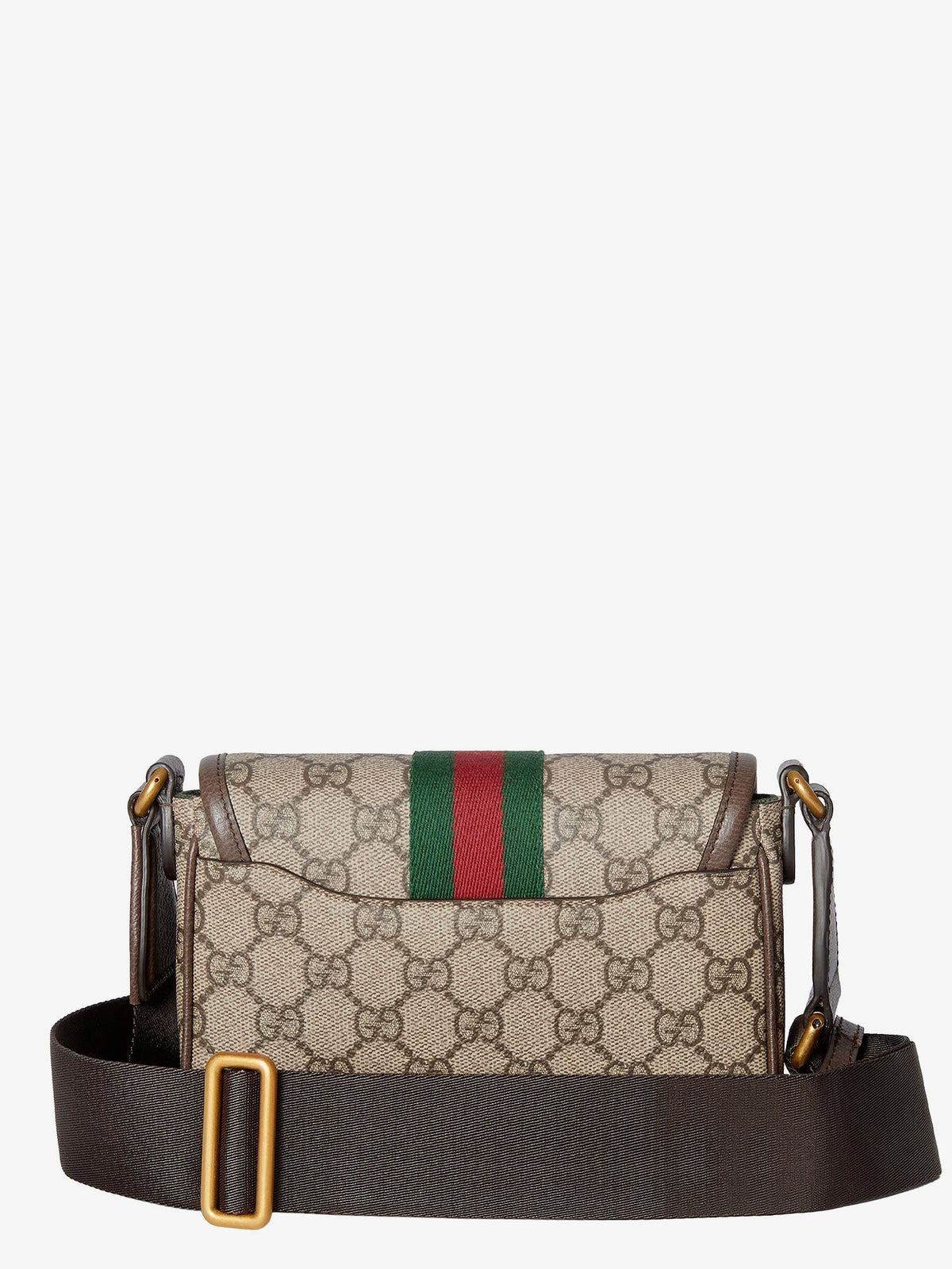Gucci Men Mini Ophidia Gg Fabric Crossbody Bag