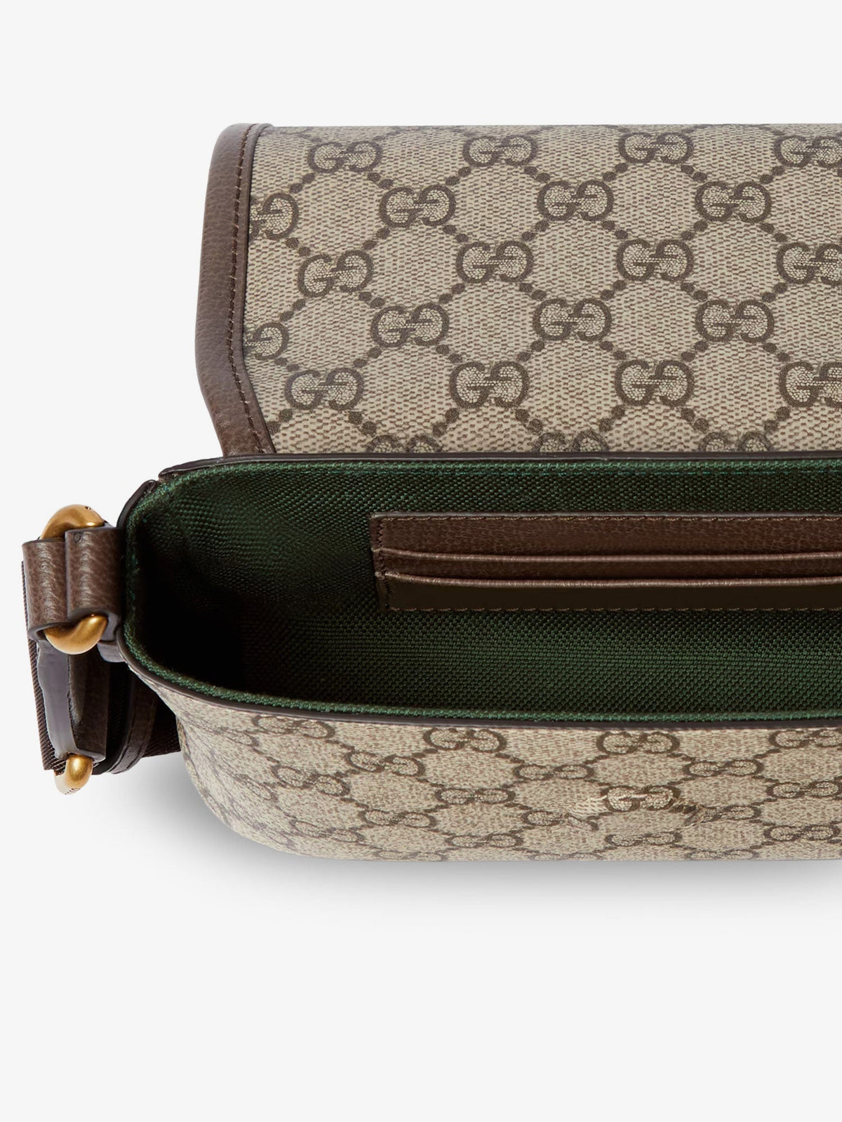 Gucci Men Mini Ophidia Gg Fabric Crossbody Bag