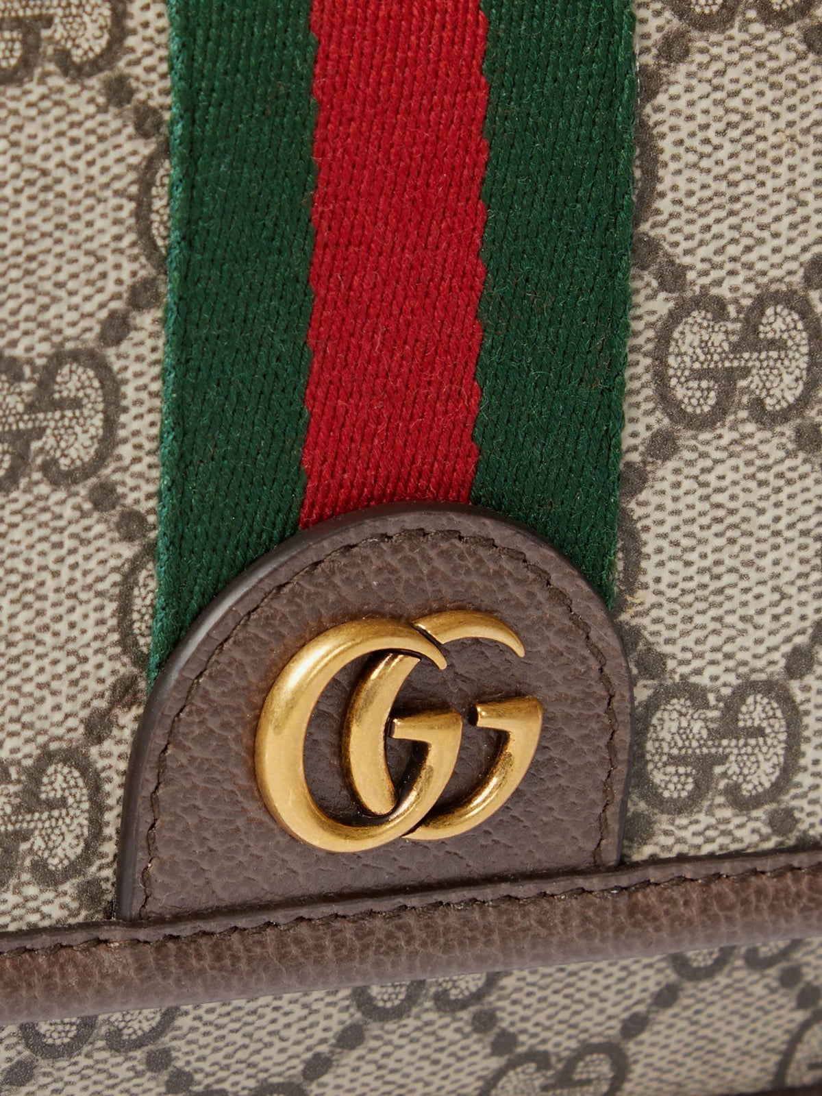 Gucci Men Mini Ophidia Gg Fabric Crossbody Bag