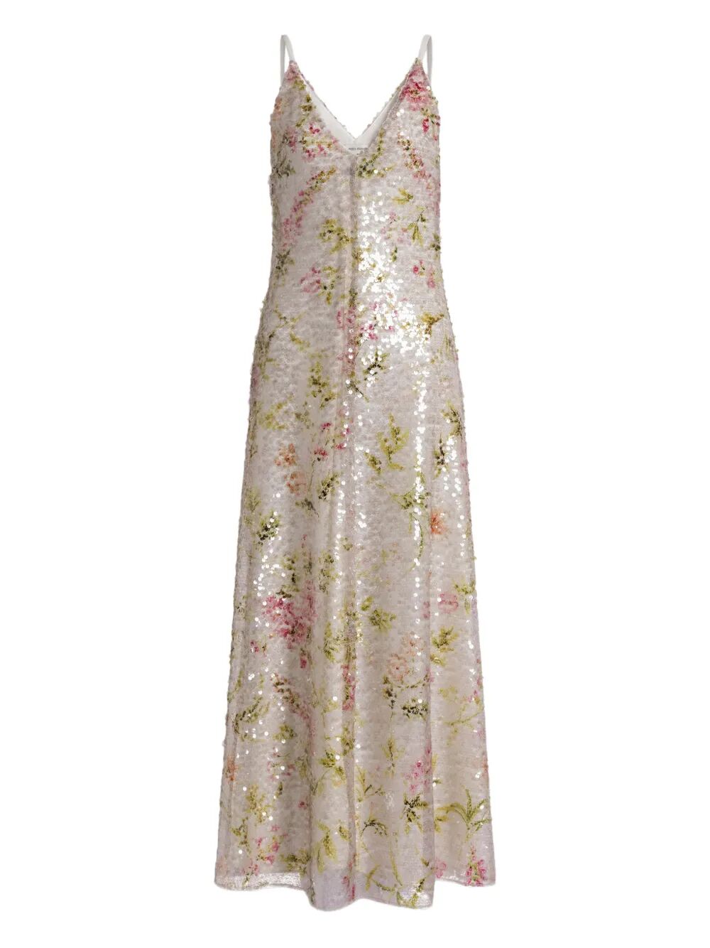 Alberta Ferretti Women Printed Sequins Long Dress