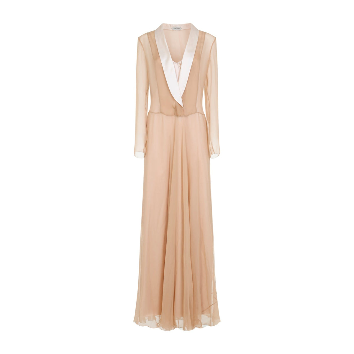 Alberta Ferretti Chiffon Long Dress Women