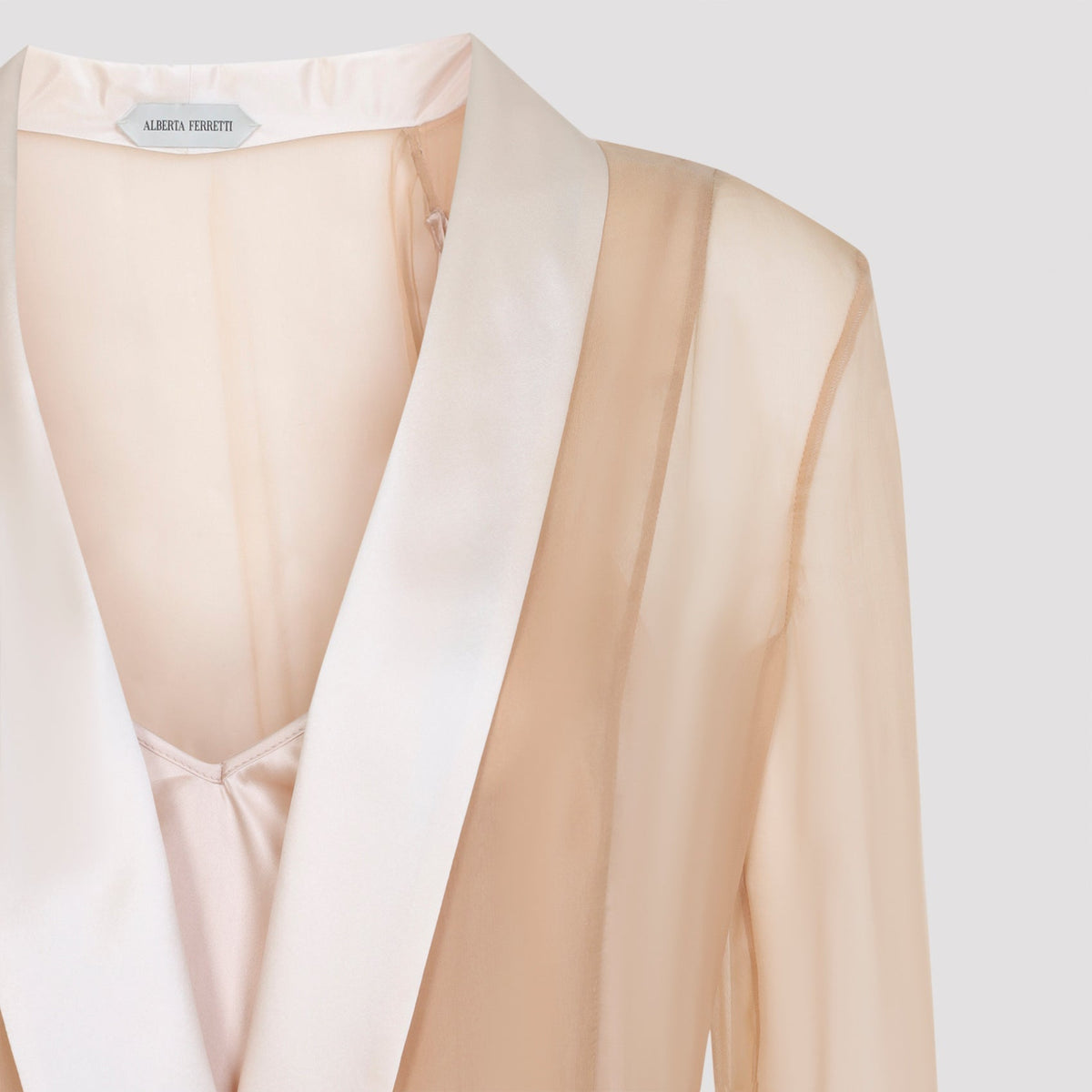 Alberta Ferretti Chiffon Long Dress Women