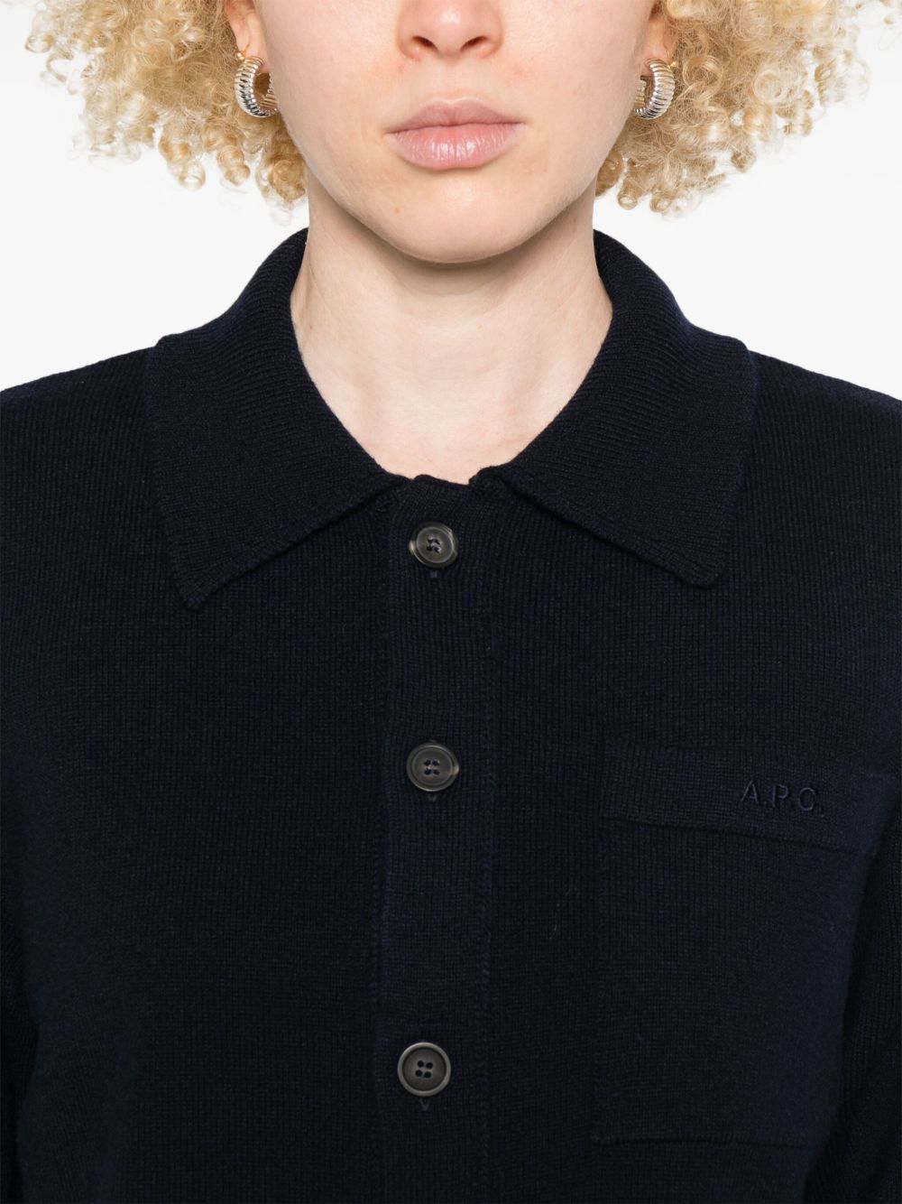 A.P.C. Women Wool Shirt