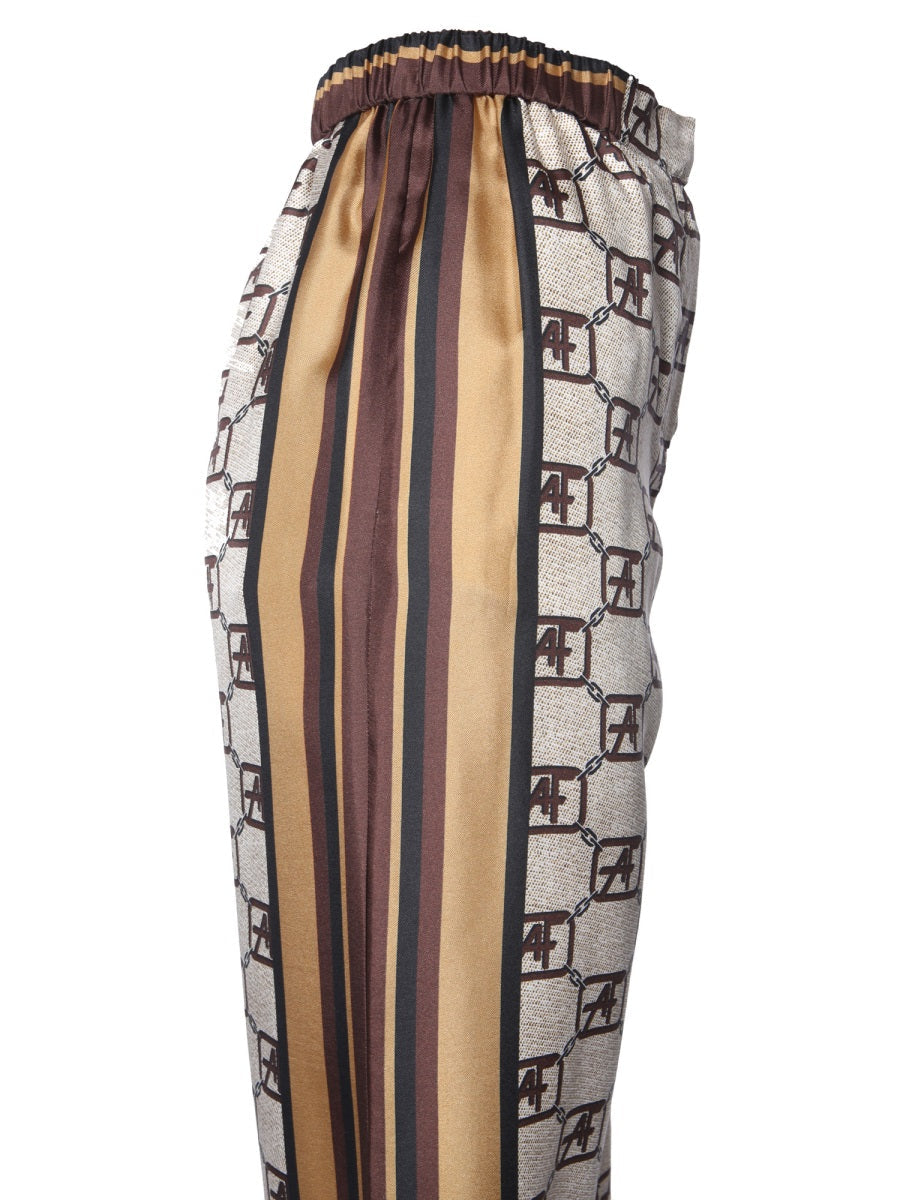 Alberta Ferretti Women Story Logo Pants