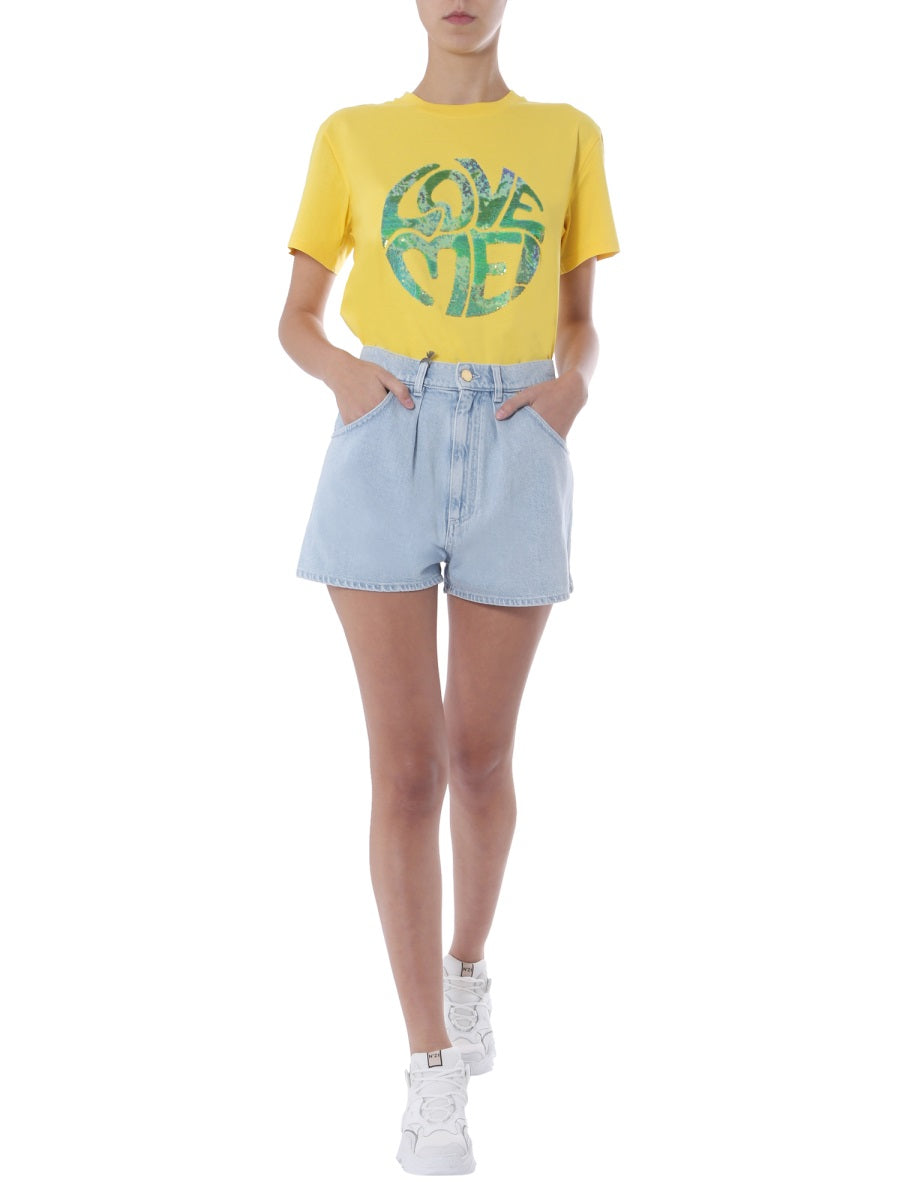 Alberta Ferretti Women Crew Neck T-Shirt